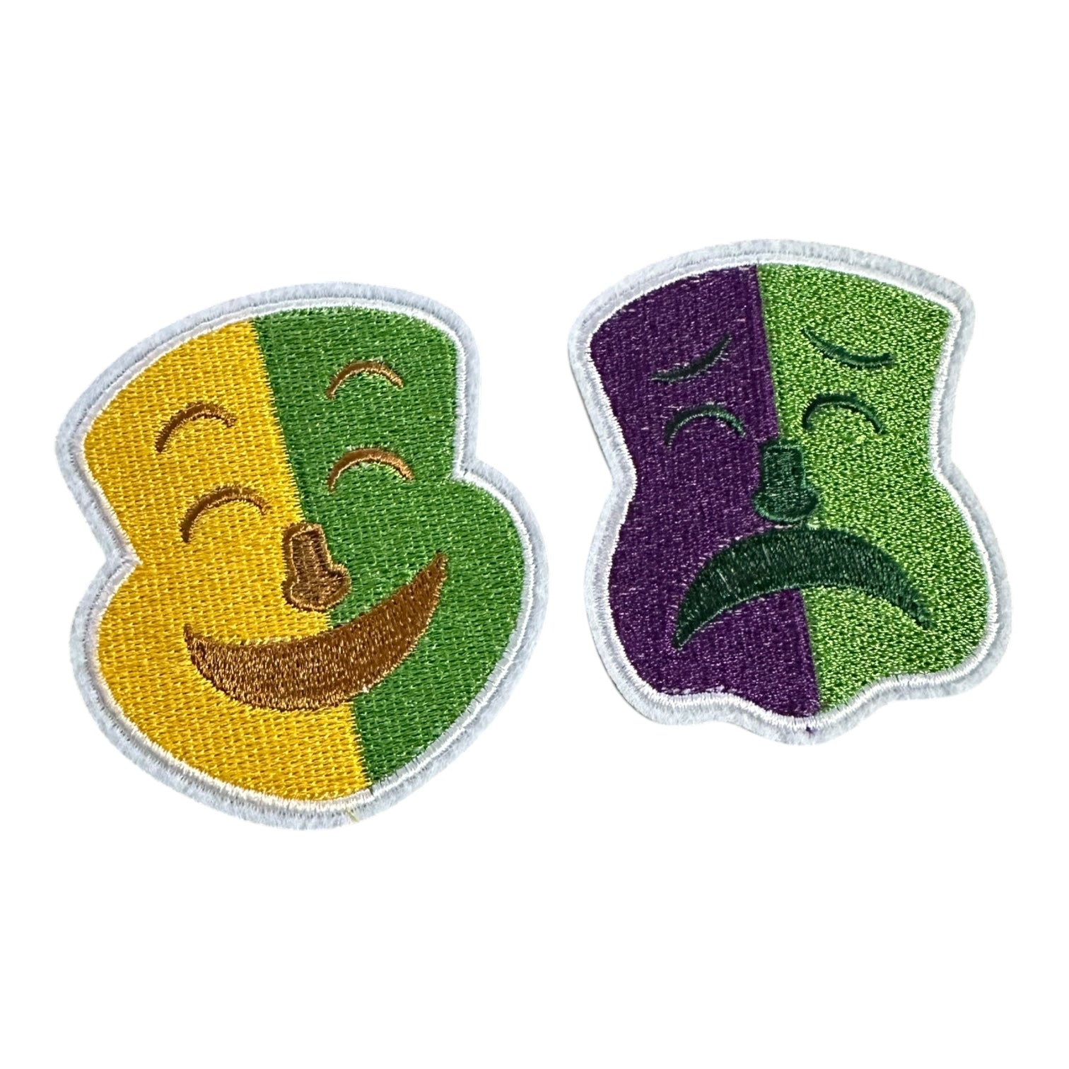 Mardi Gras Iron On Patches - Wander Together Outfitters