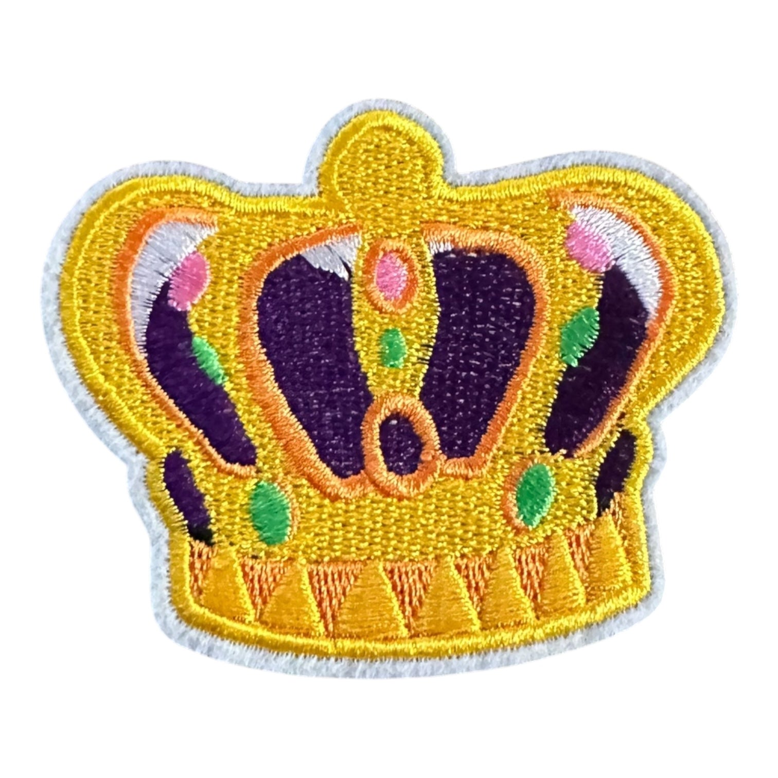 Mardi Gras Iron On Patches - Wander Together Outfitters