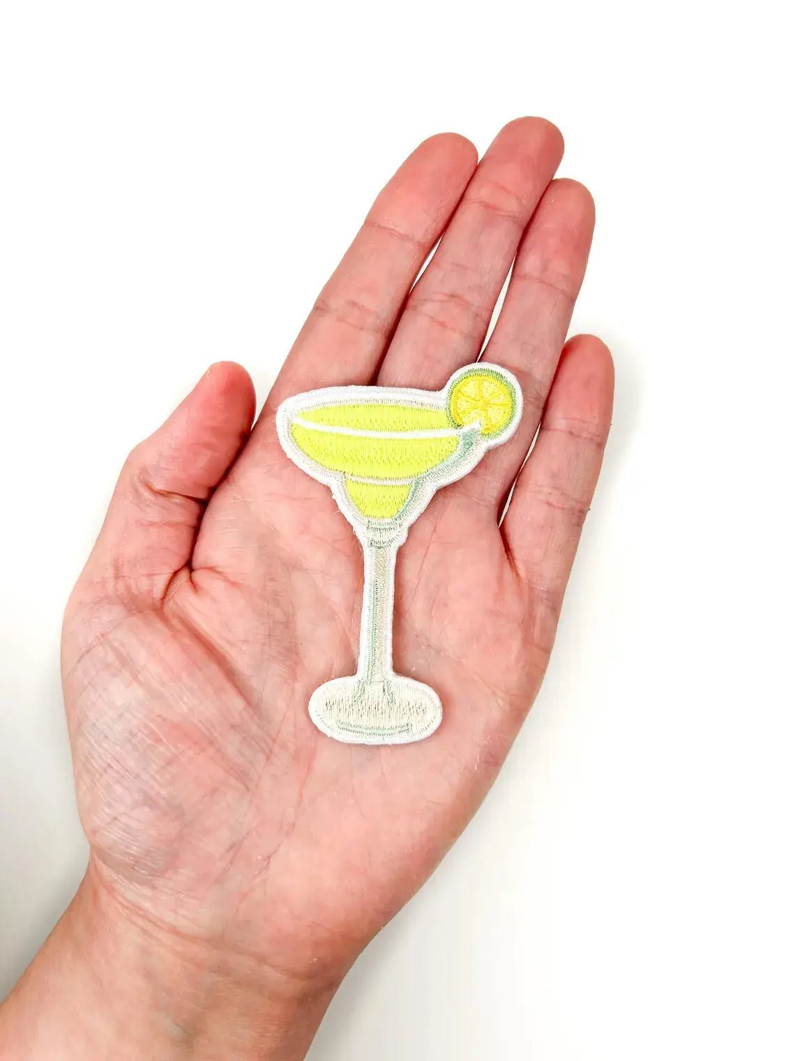 Margarita with Lime Embroidered Iron - On Patch - Wander Together Outfitters