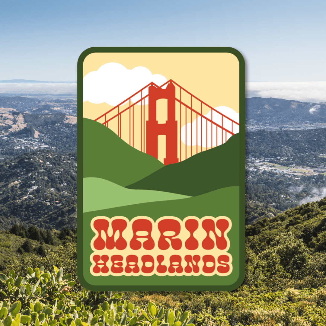 Marin Headlands Sticker - Wander Together Outfitters