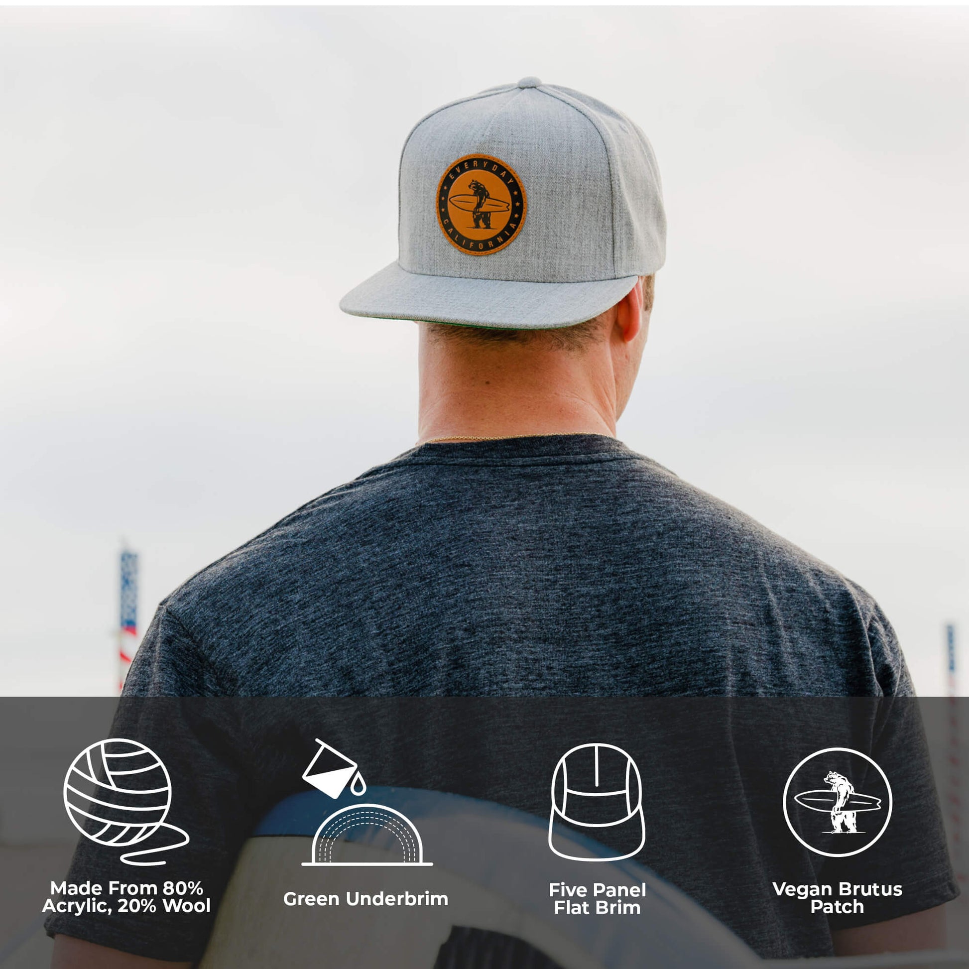 Marine Layer Wool Snapback Hat - Wander Together Outfitters