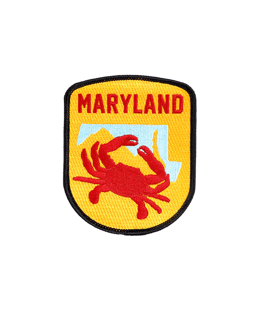 Maryland Embroidered Patch - Wander Together Outfitters