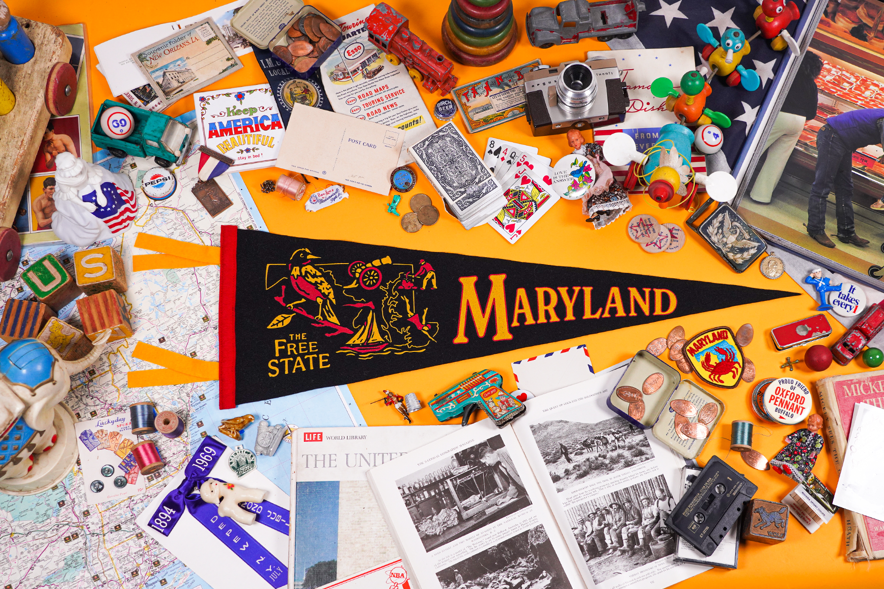 Maryland Pennant - Wander Together Outfitters