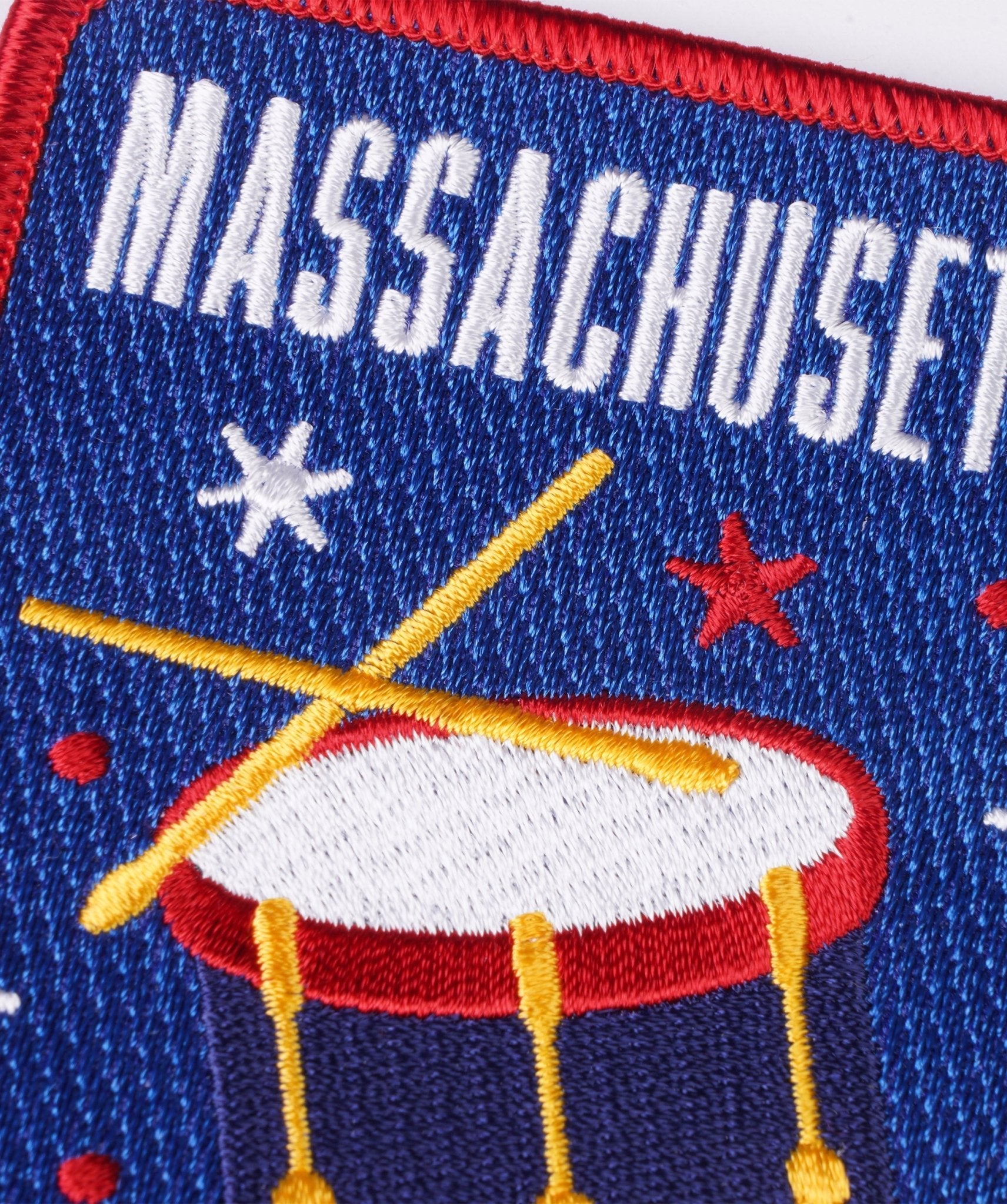 Massachusetts Embroidered Patch - Wander Together Outfitters