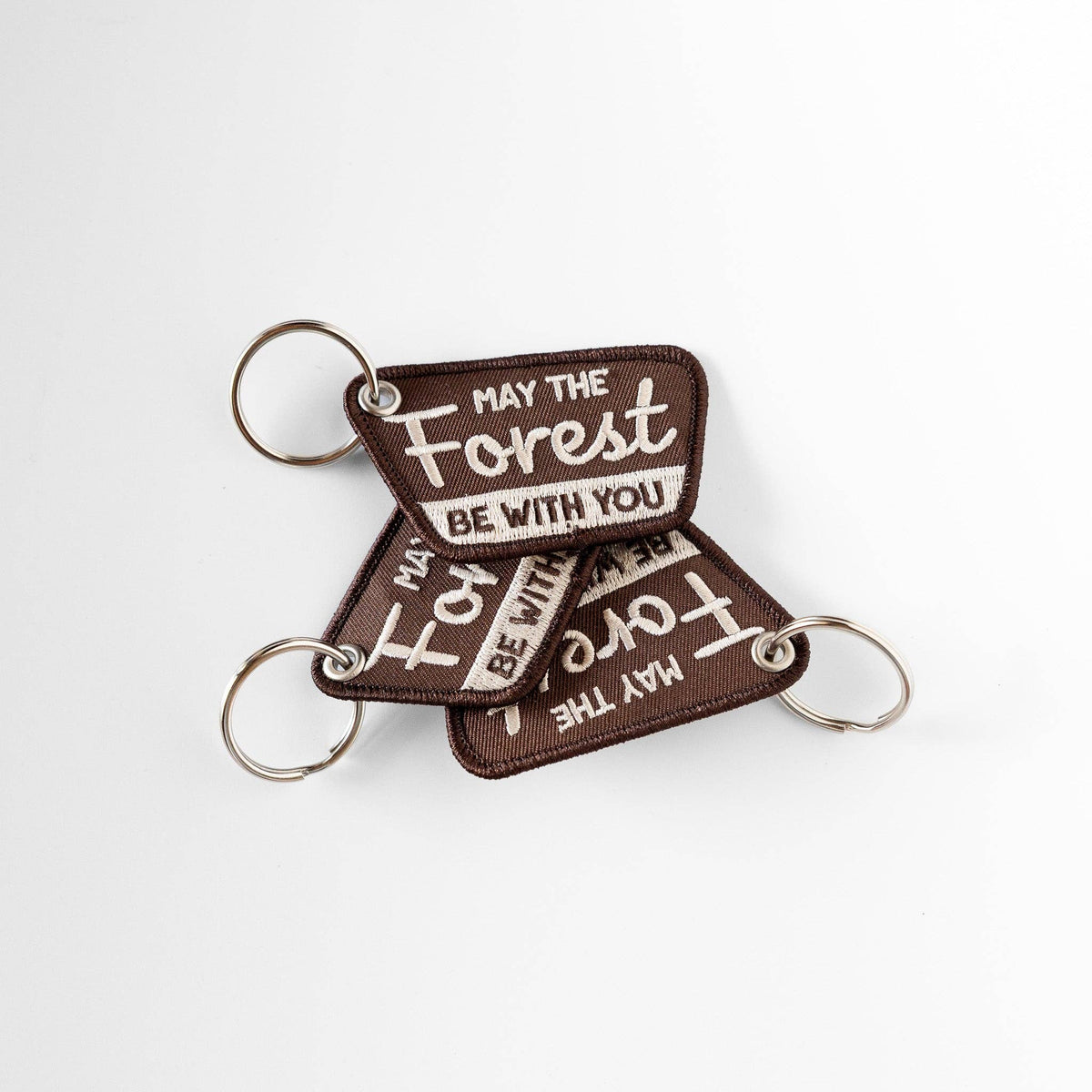 May The Forest Be With You Keychain Patch - Wander Together Outfitters
