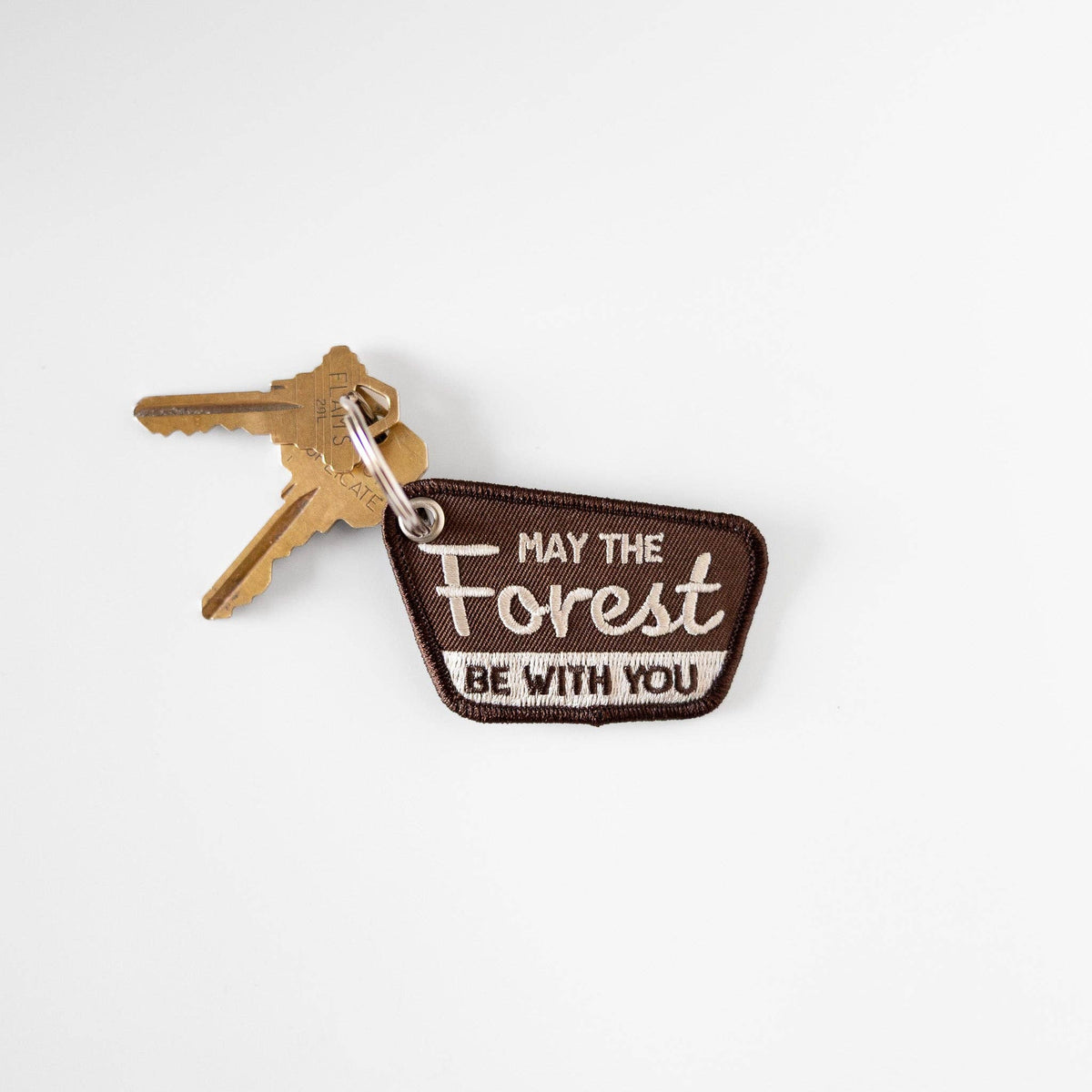 May The Forest Be With You Keychain Patch - Wander Together Outfitters