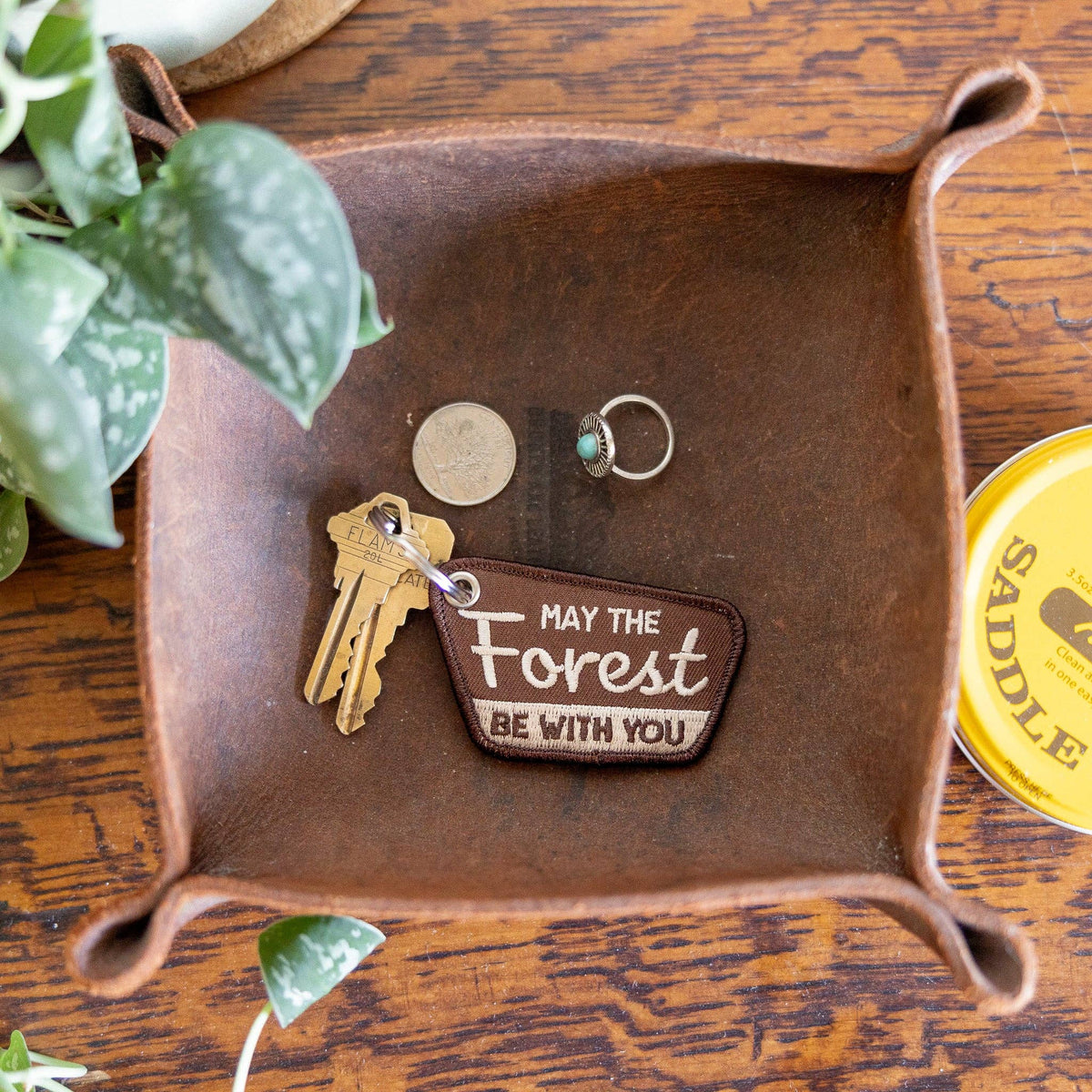 May The Forest Be With You Keychain Patch - Wander Together Outfitters