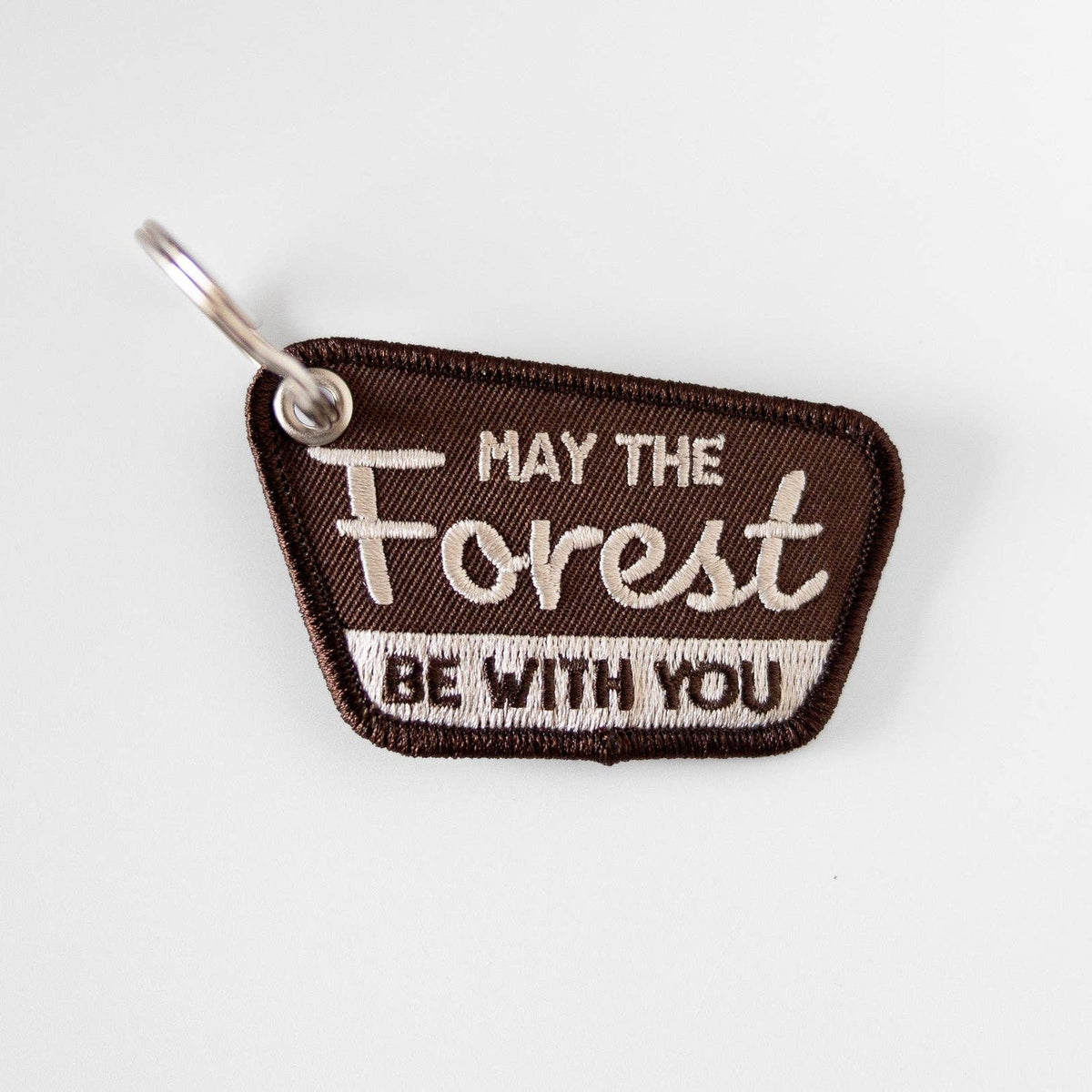 May The Forest Be With You Keychain Patch - Wander Together Outfitters
