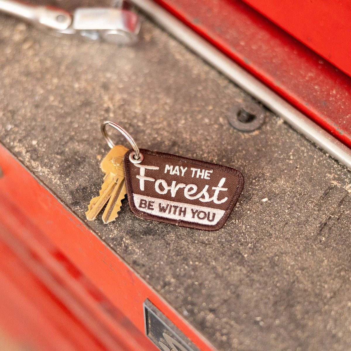 May The Forest Be With You Keychain Patch - Wander Together Outfitters