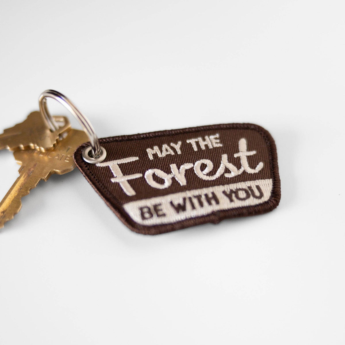 May The Forest Be With You Keychain Patch - Wander Together Outfitters