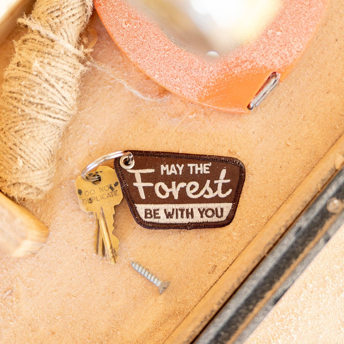 May The Forest Be With You Keychain Patch - Wander Together Outfitters