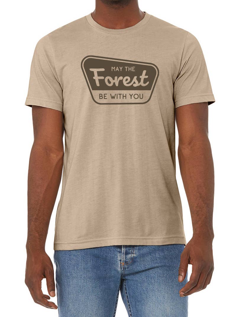 "May The Forest Be With You" Unisex T-Shirt (CLEARANCE) - Wander Together Outfitters