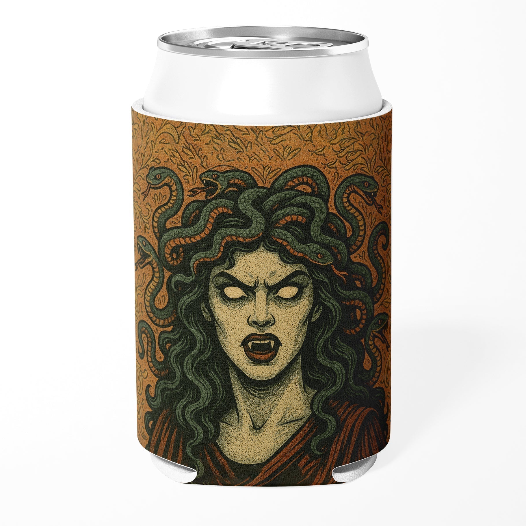 Medusa Can Cooler, Drink Sleeve, Koozie - Wander Together Outfitters