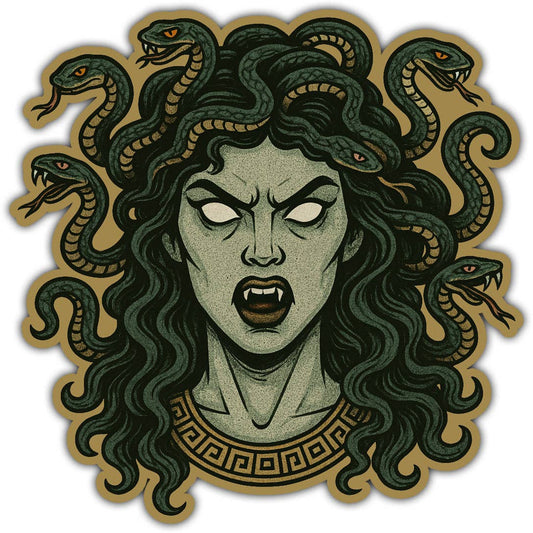 Medusa Vinyl Sticker - Wander Together Outfitters