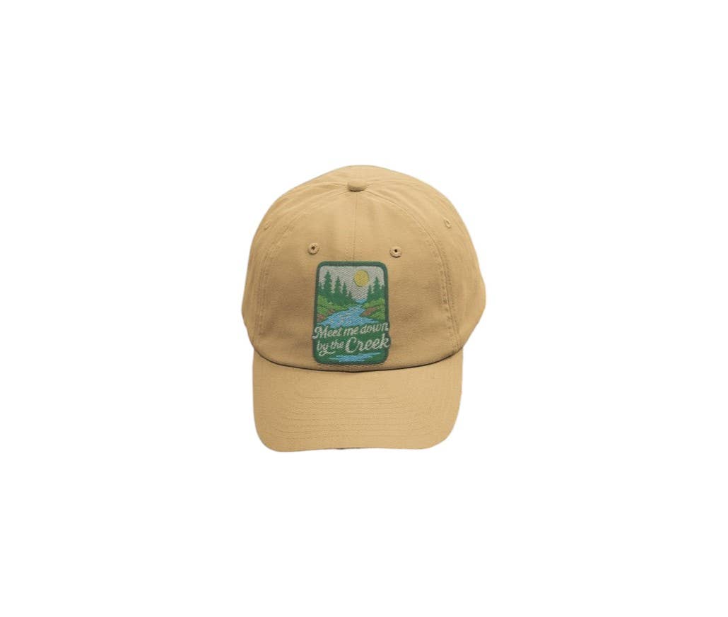 "Meet Me Down by the Creek" Embroidered Iron On Patch - Wander Together Outfitters