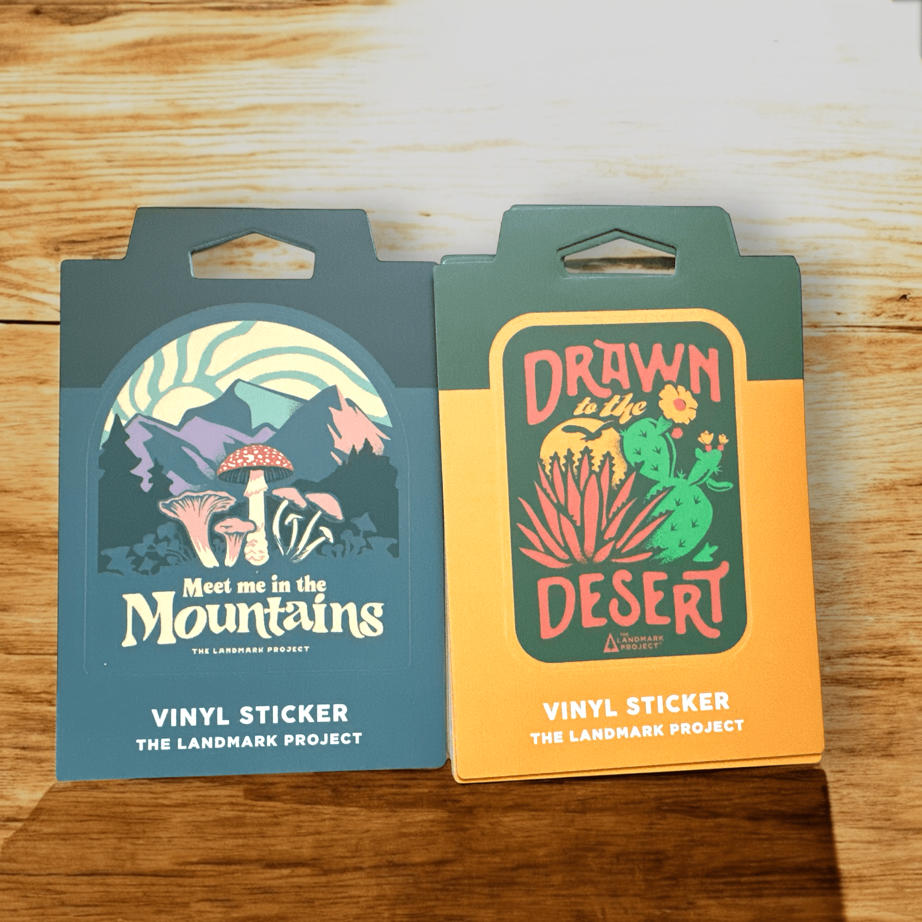 "Meet Me in the Mountains" Vinyl Sticker - Wander Together Outfitters