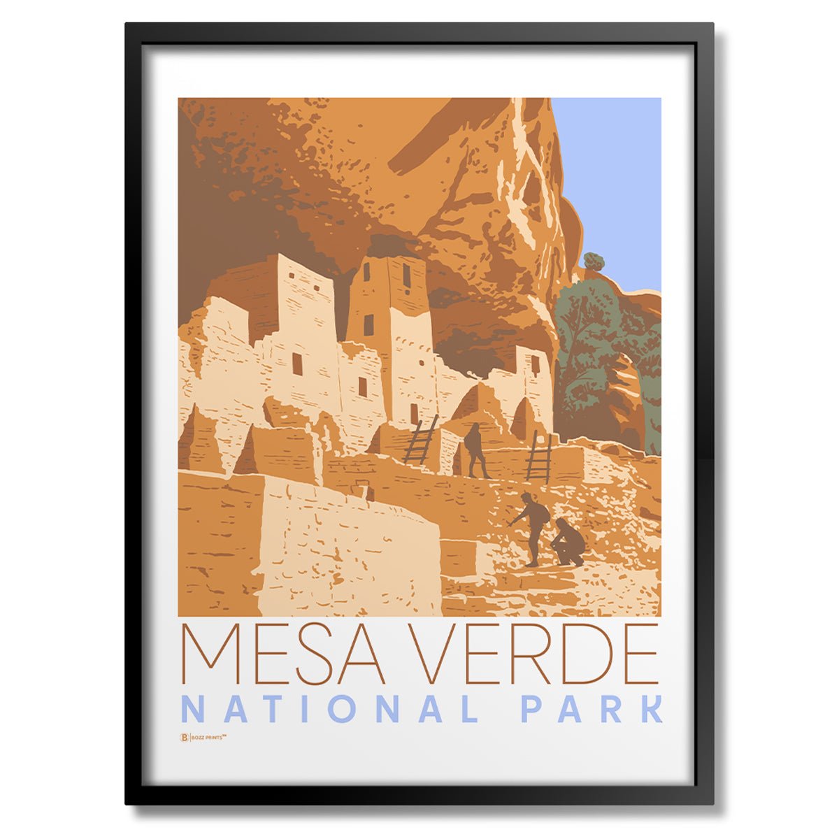 Mesa Verde National Park Cliff Dwellings Print - Wander Together Outfitters