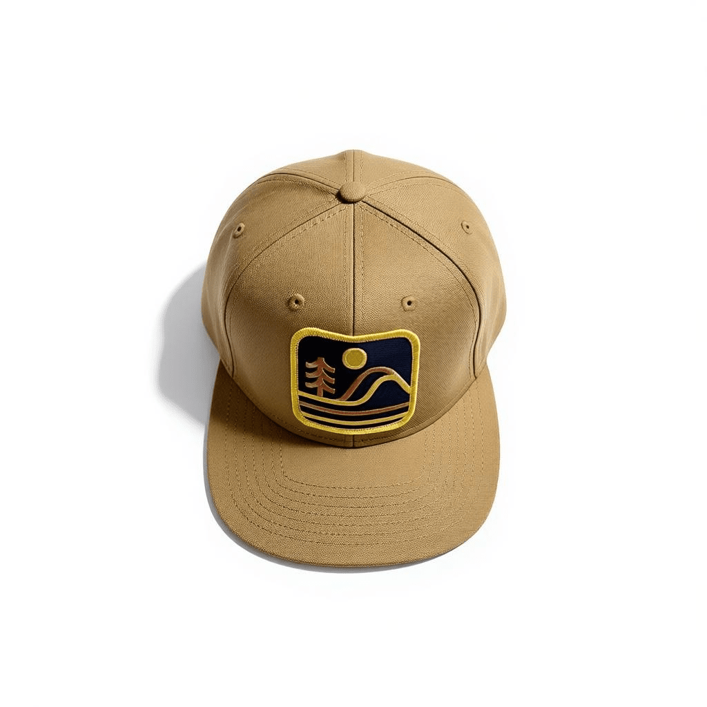 Metallic Mountain Structured Six Panel Hat - Wander Together Outfitters