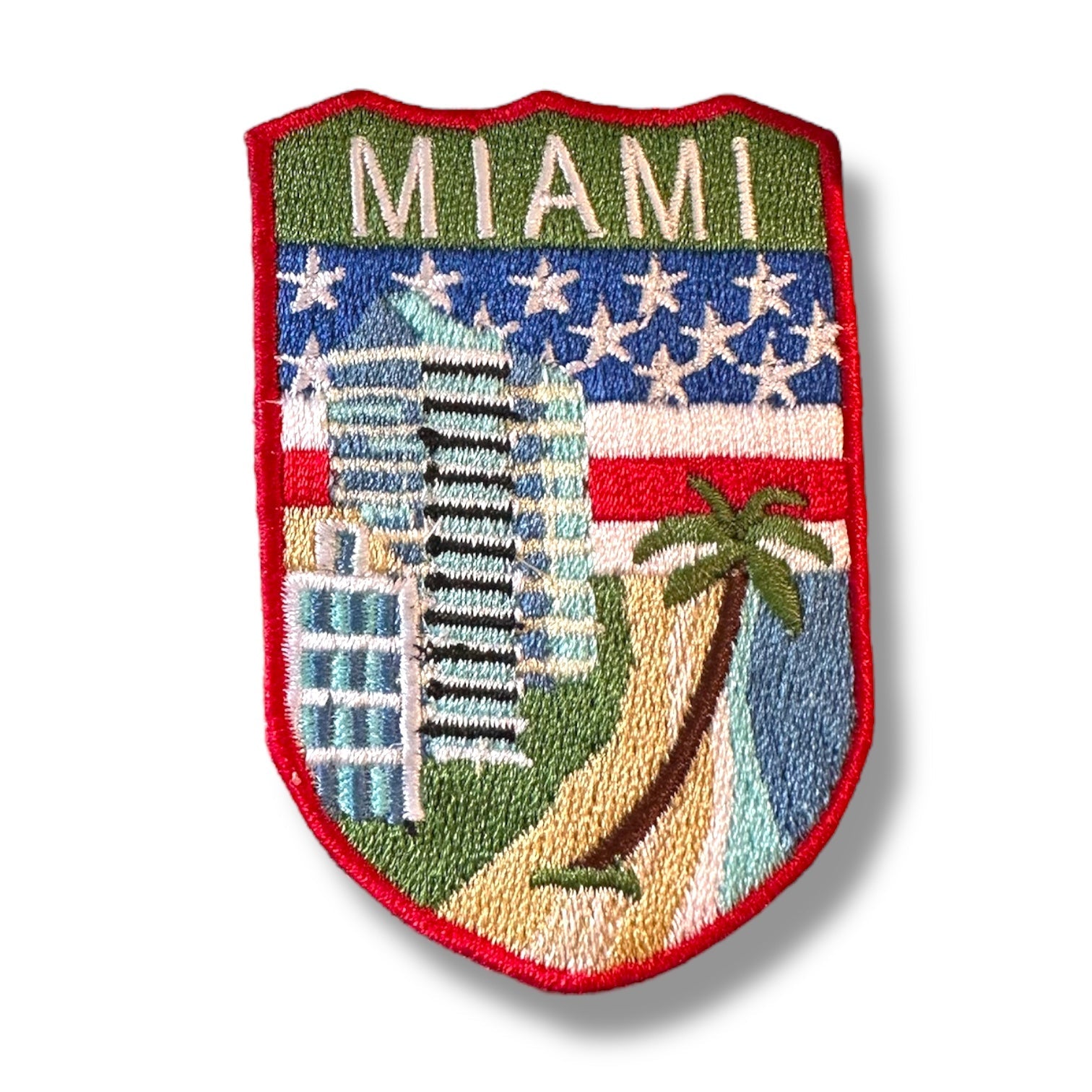 Miami Iron On Patch (Various Styles) - Wander Together Outfitters