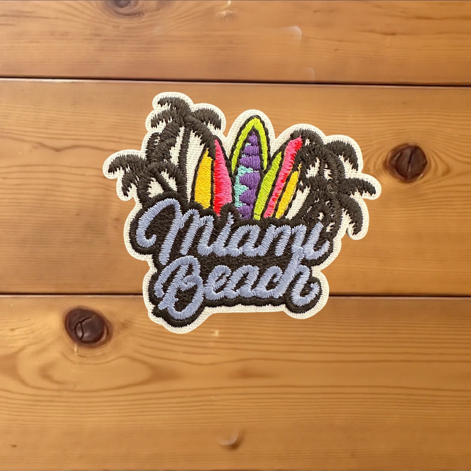 Miami Iron On Patch (Various Styles) - Wander Together Outfitters