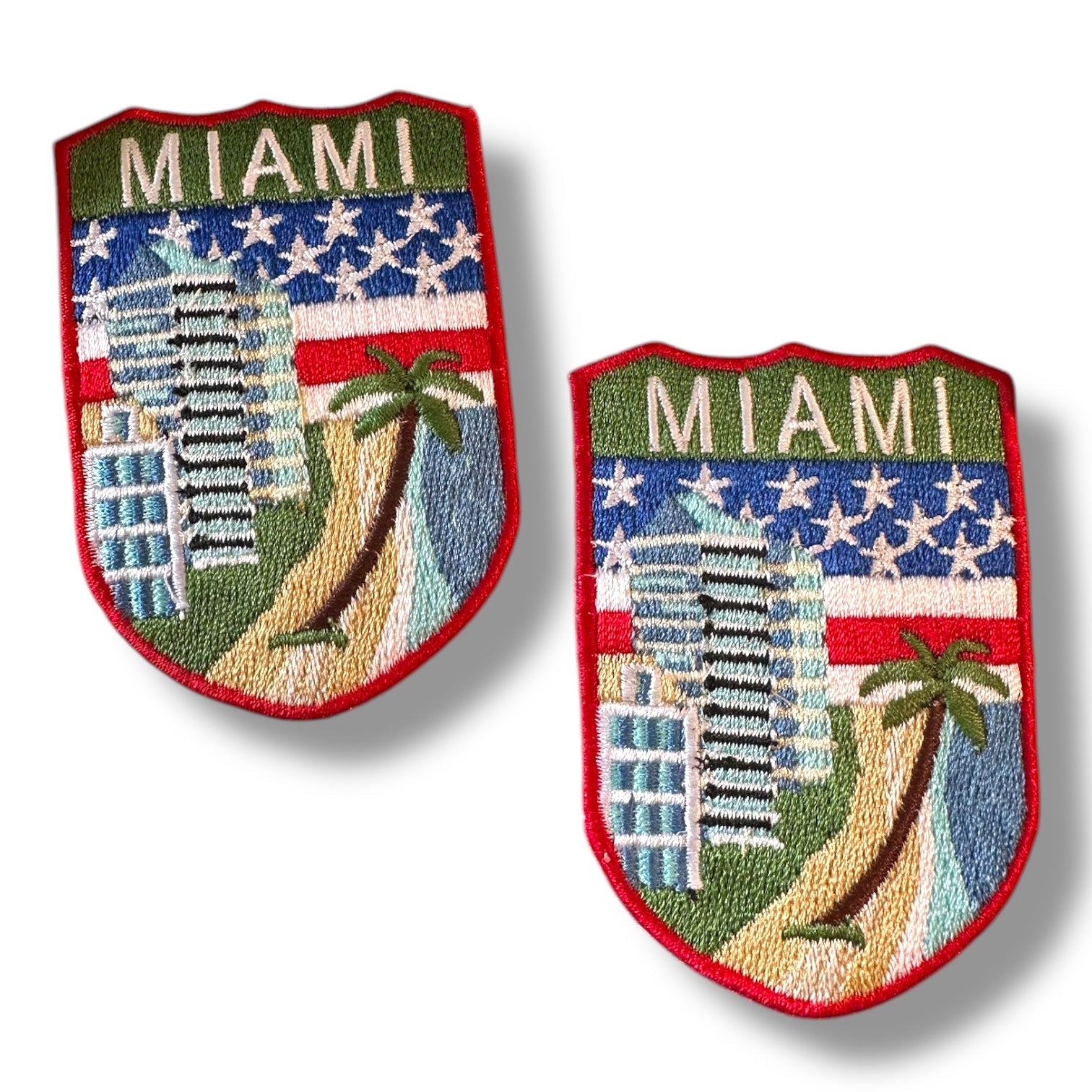Miami Iron On Patch (Various Styles) - Wander Together Outfitters