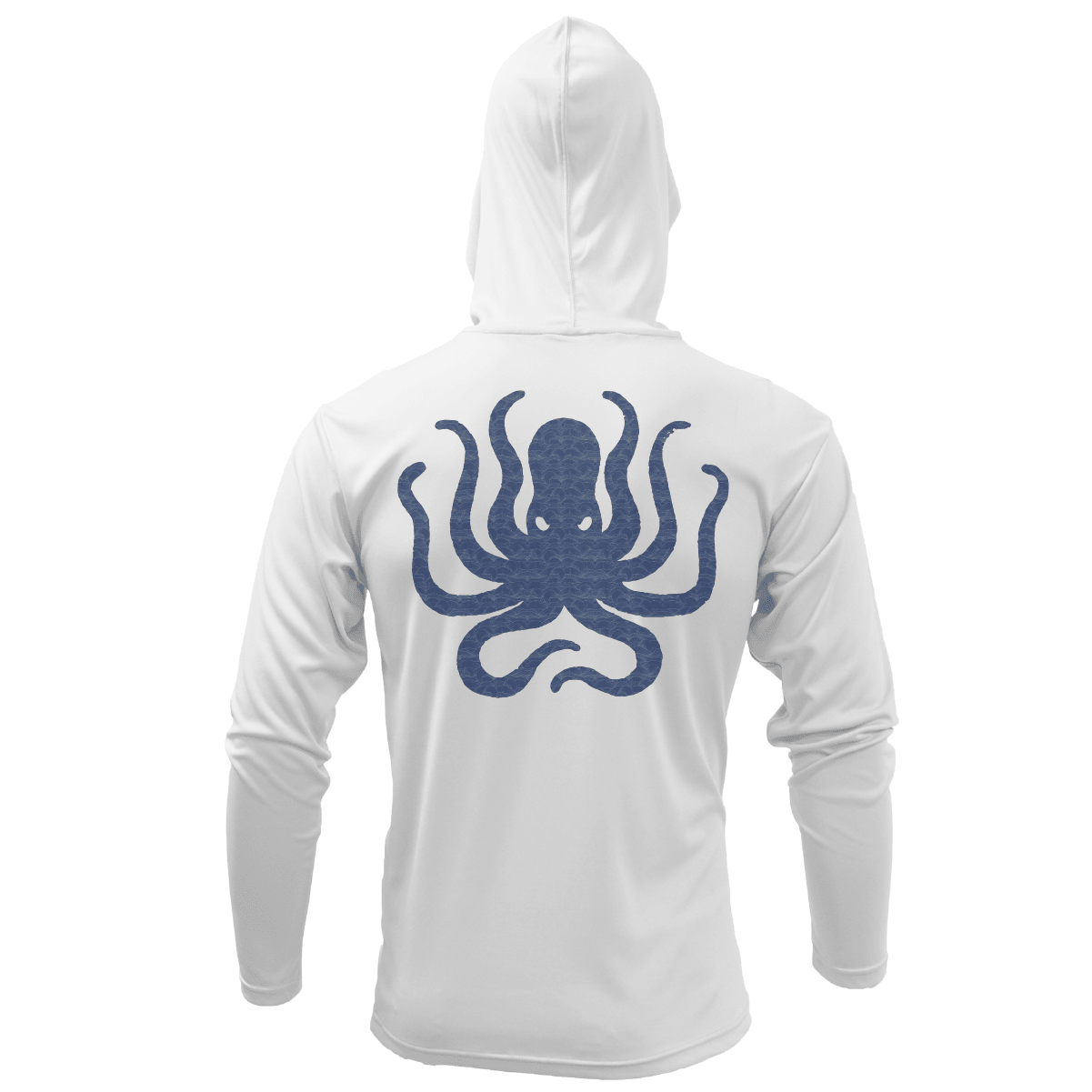 Michigan Freshwater Born Kraken Men's Long Sleeve UPF 50+ Dry-Fit Hoodie - Wander Together Outfitters