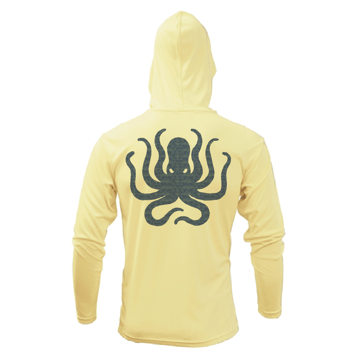 Michigan Freshwater Born Kraken Men's Long Sleeve UPF 50+ Dry-Fit Hoodie - Wander Together Outfitters