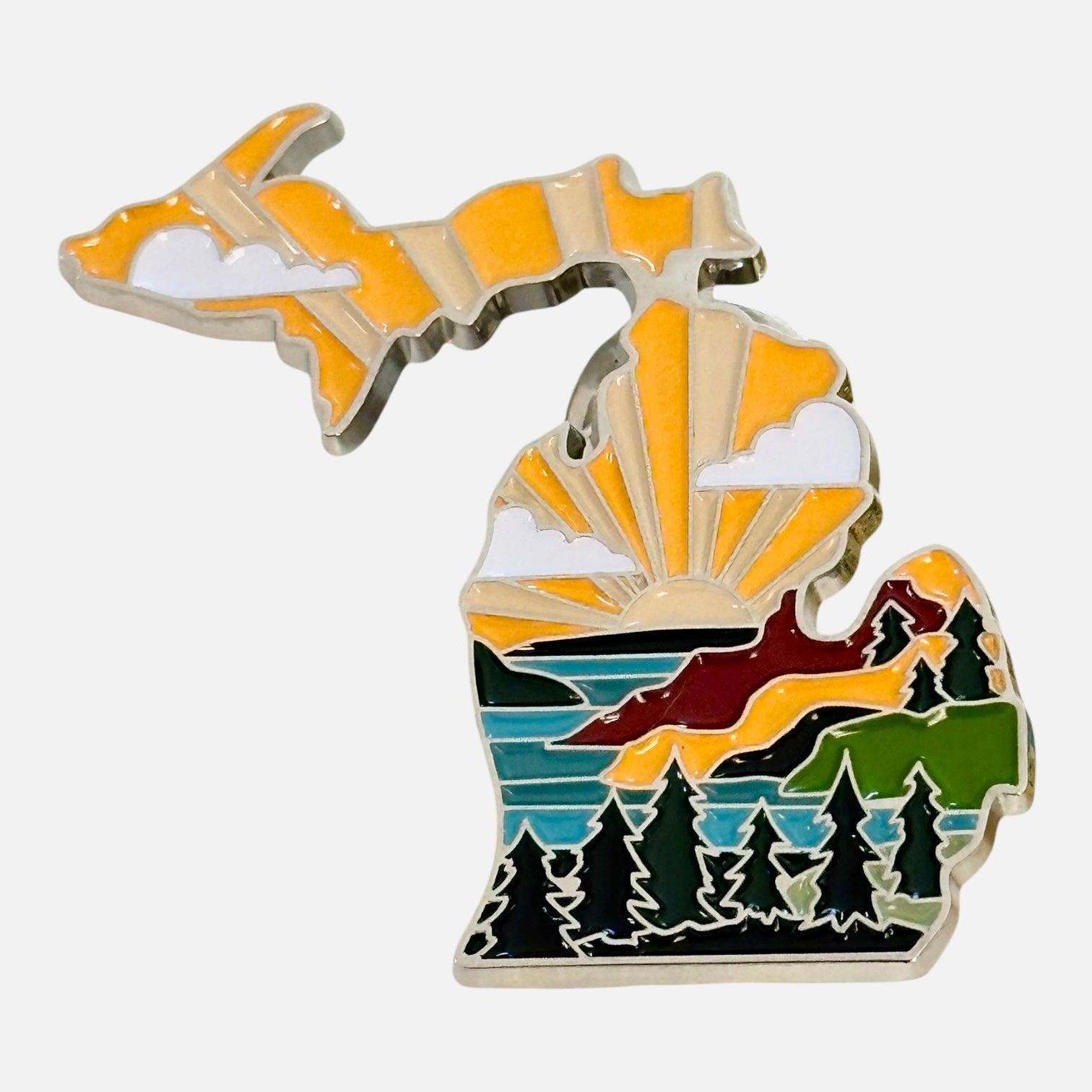 Michigan Lapel Pin - Wander Together Outfitters