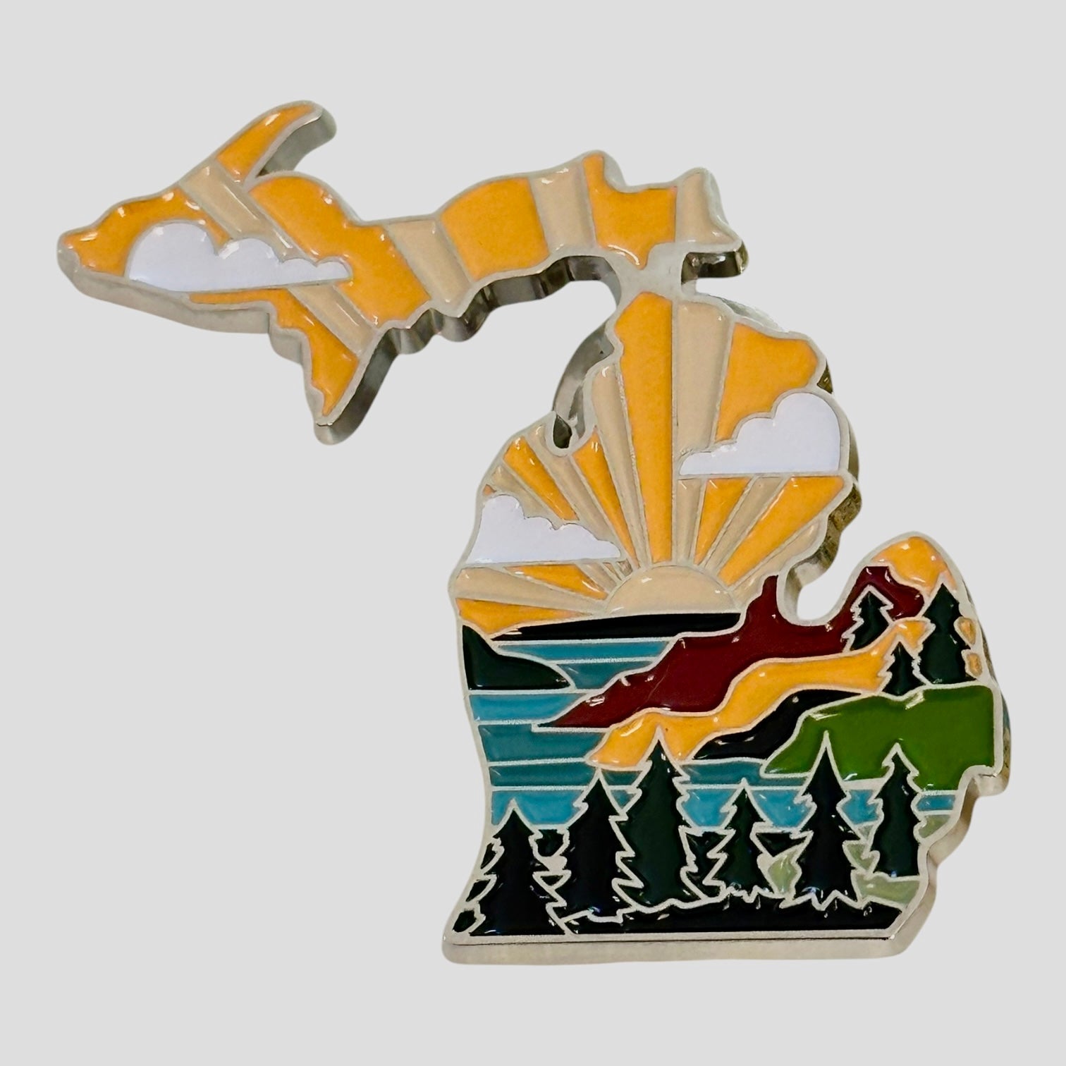 Michigan Lapel Pin - Wander Together Outfitters