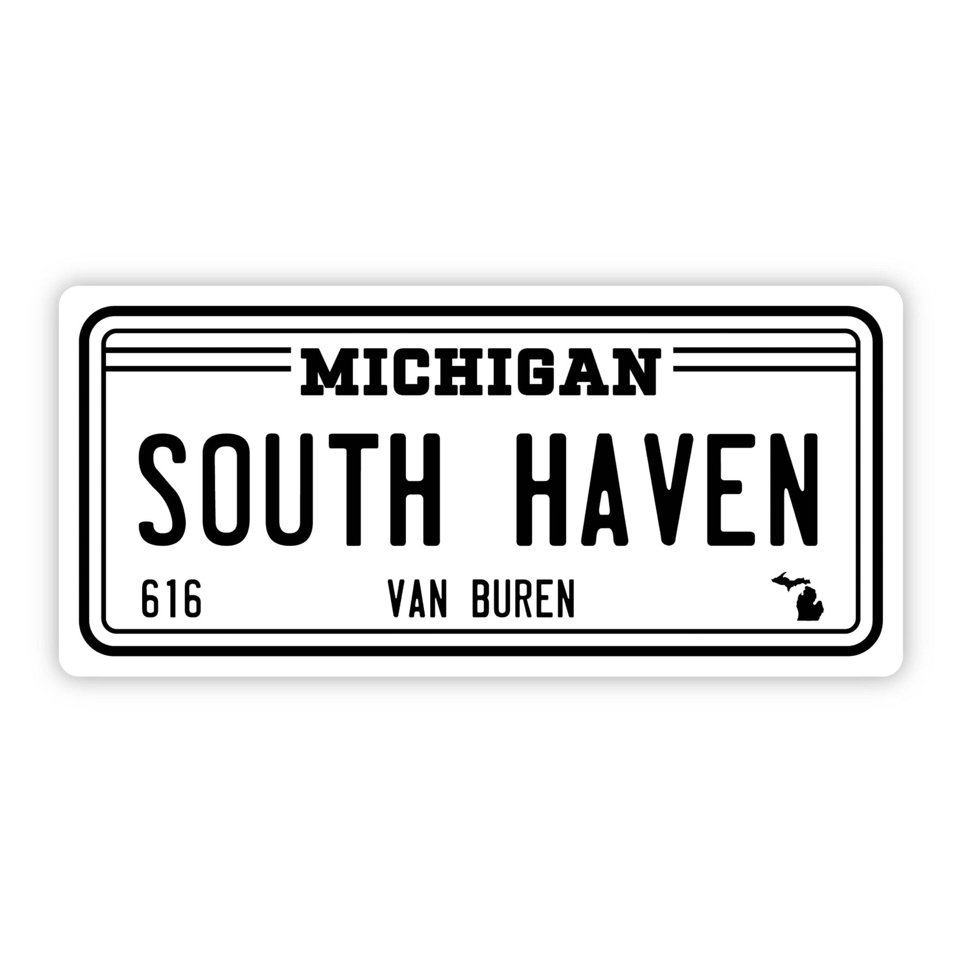Michigan License Plate Stickers - Pick Your Favorite City! - Wander Together Outfitters