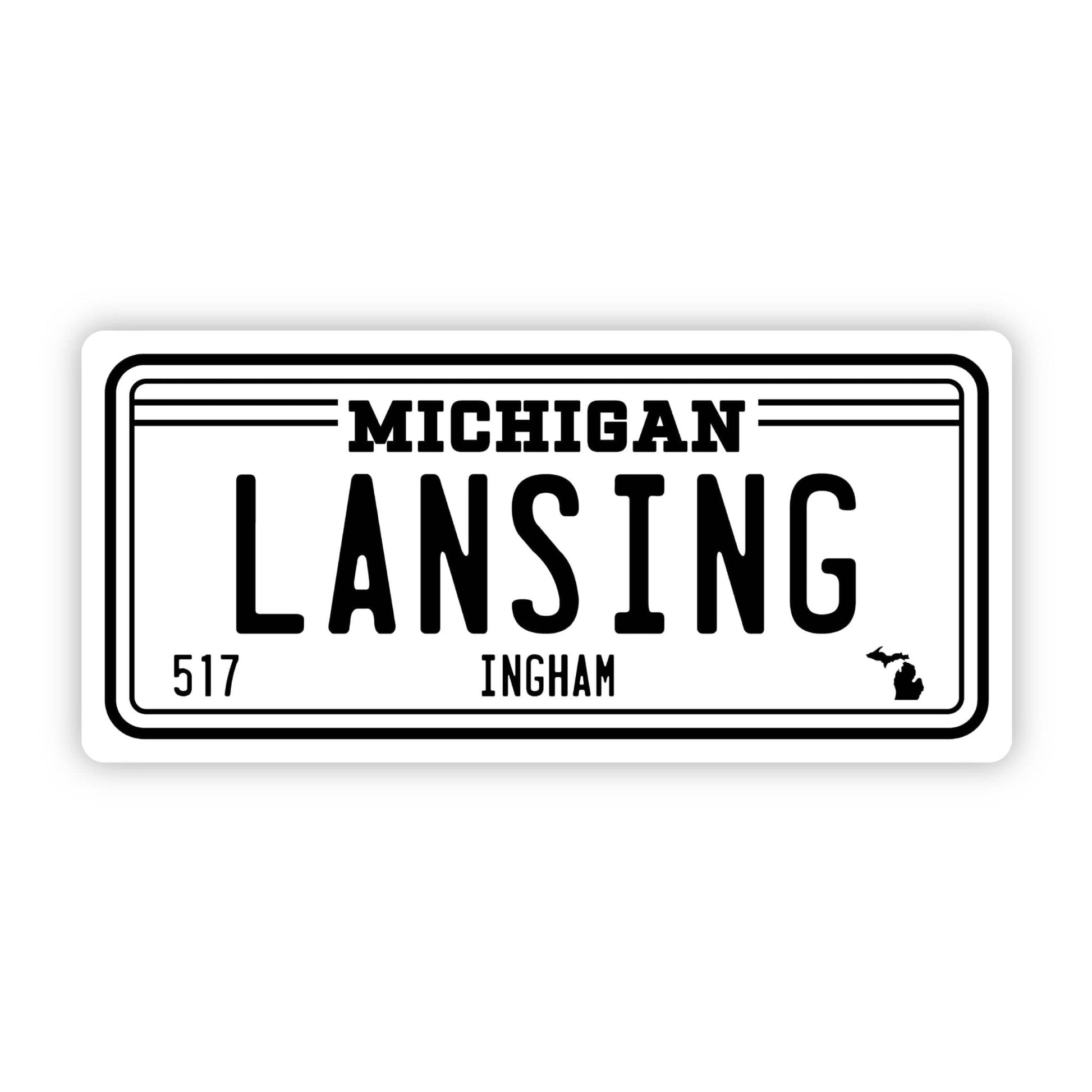 Michigan License Plate Stickers - Pick Your Favorite City! - Wander Together Outfitters