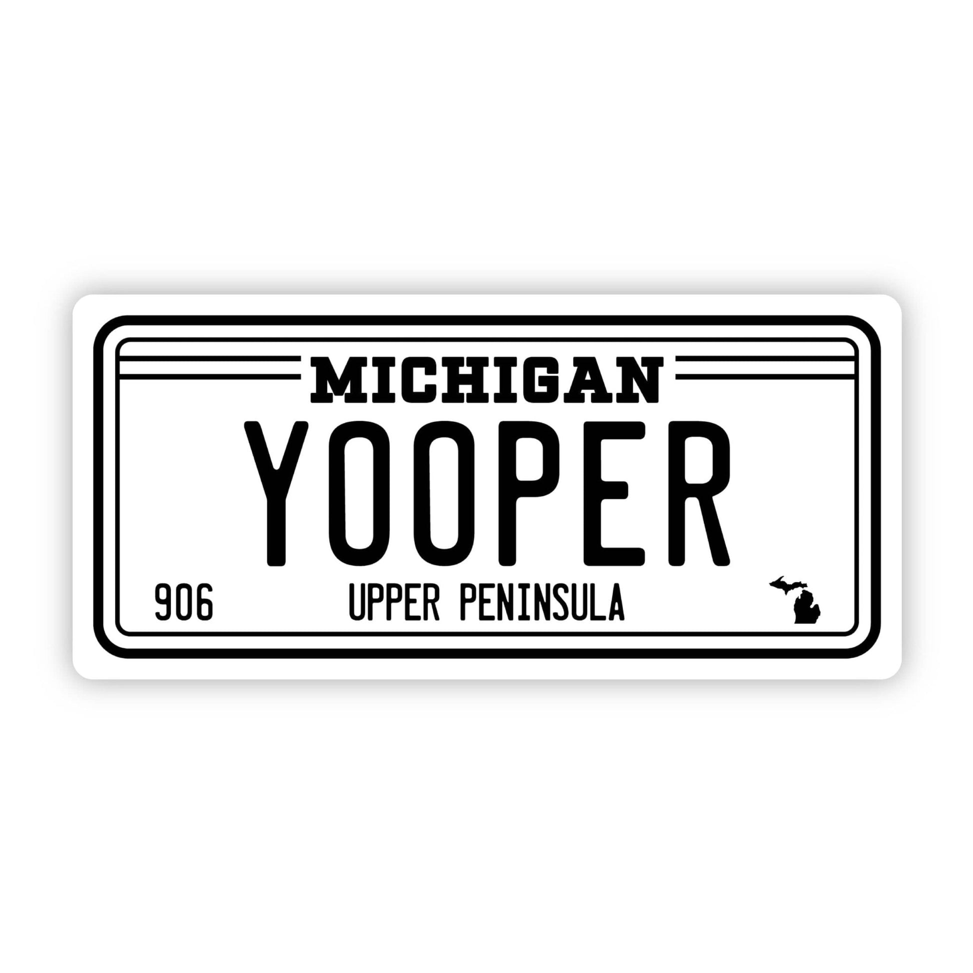 Michigan License Plate Stickers - Pick Your Favorite City! - Wander Together Outfitters