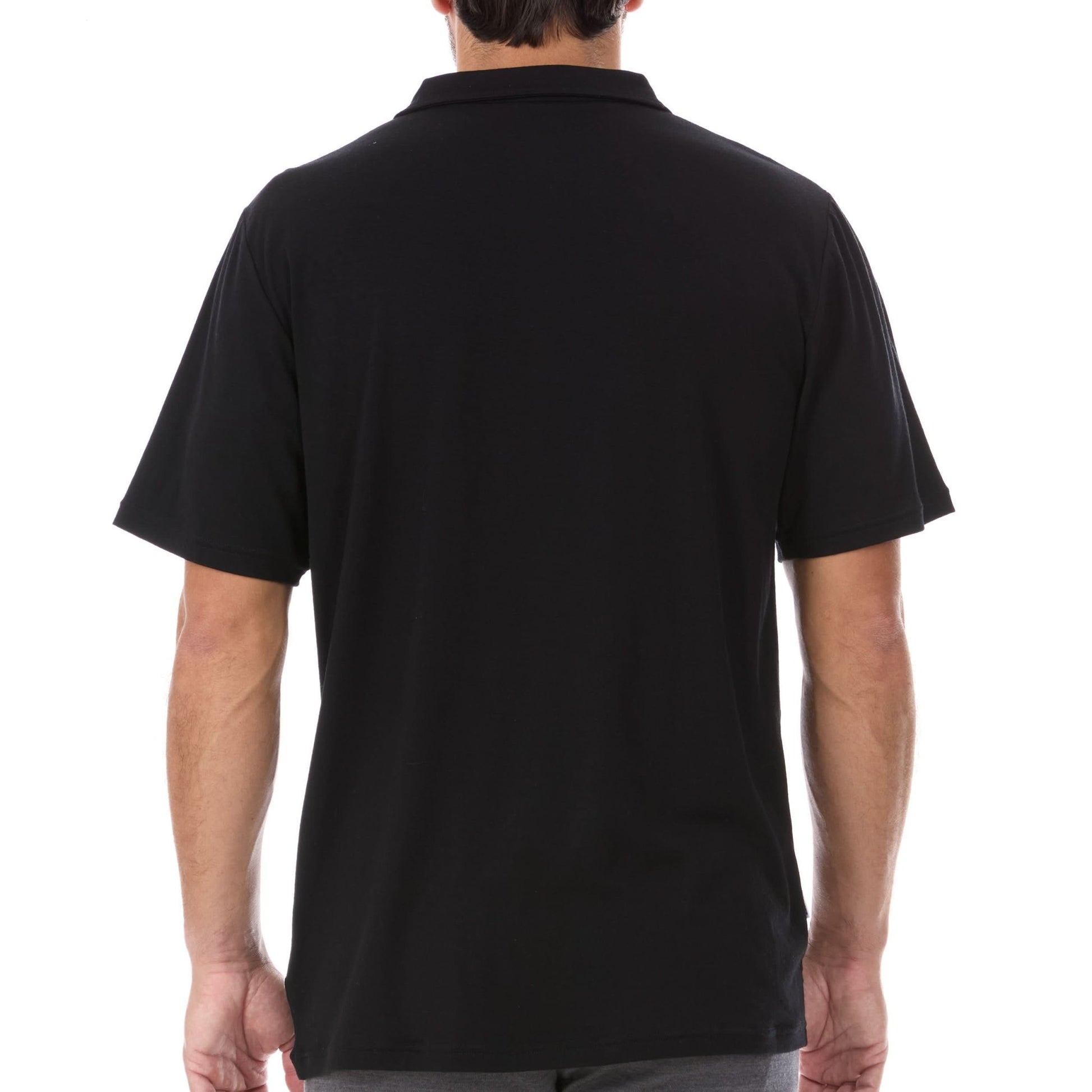 Microweight Men's Wool Polo - Woolverino - Wander Together Outfitters