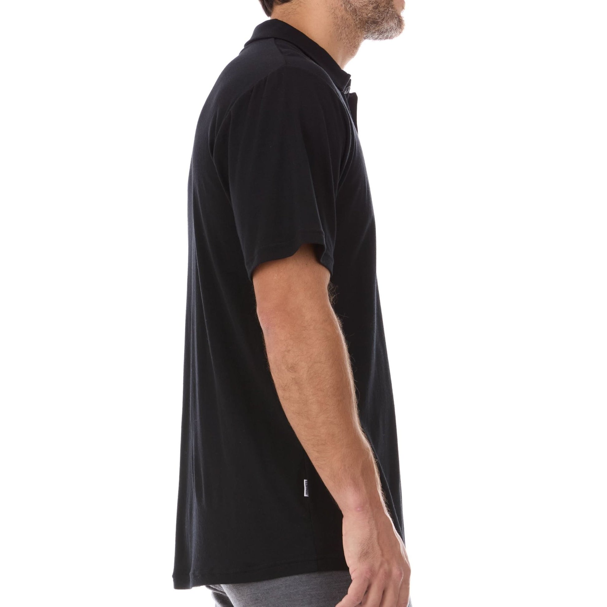 Microweight Men's Wool Polo - Woolverino - Wander Together Outfitters