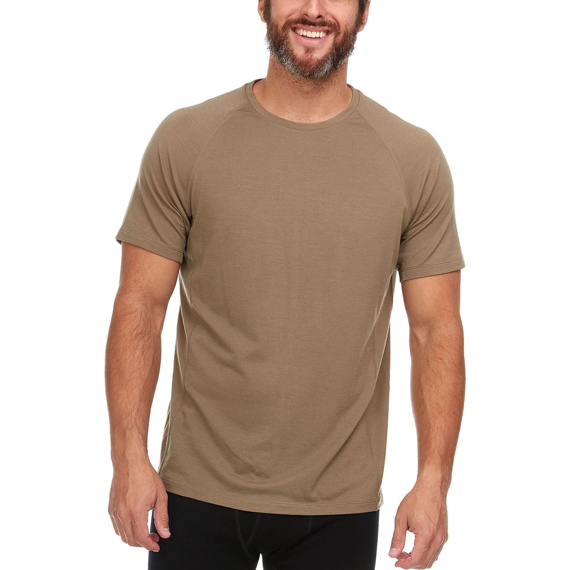 Microweight Men's Wool T Shirt - Woolverino - Wander Together Outfitters