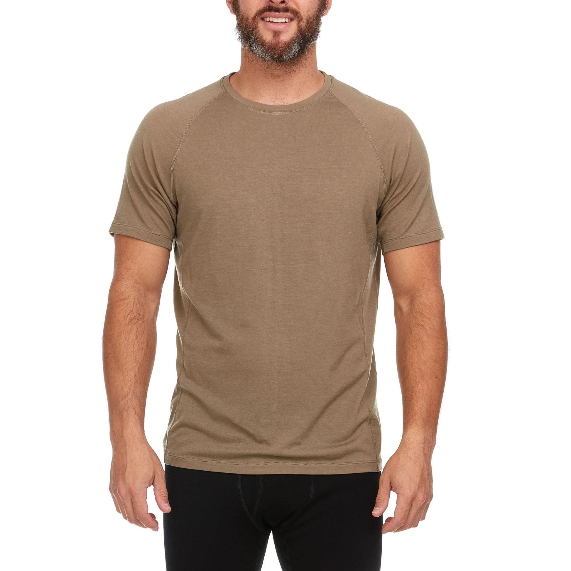 Microweight Men's Wool T Shirt - Woolverino - Wander Together Outfitters