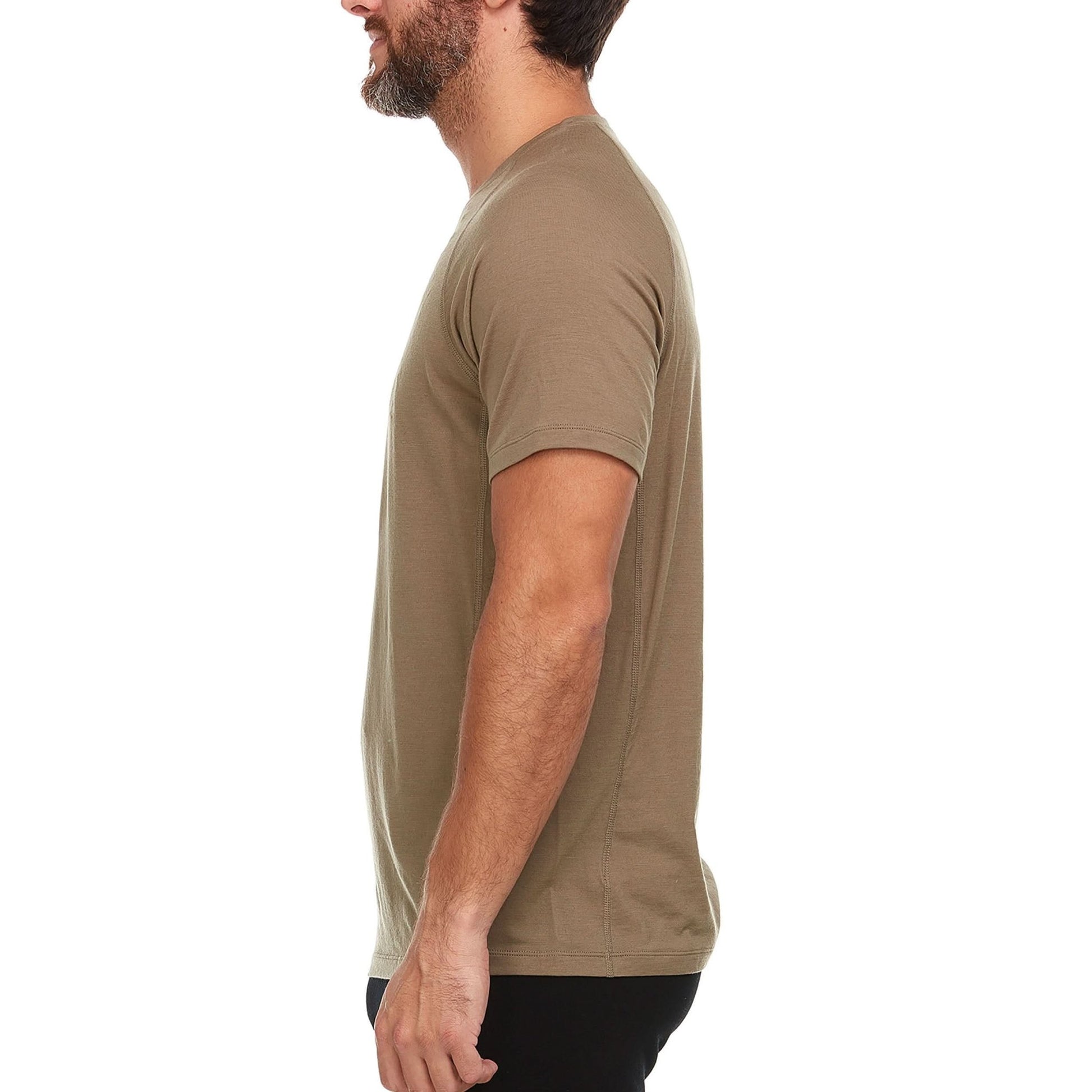 Microweight Men's Wool T Shirt - Woolverino - Wander Together Outfitters