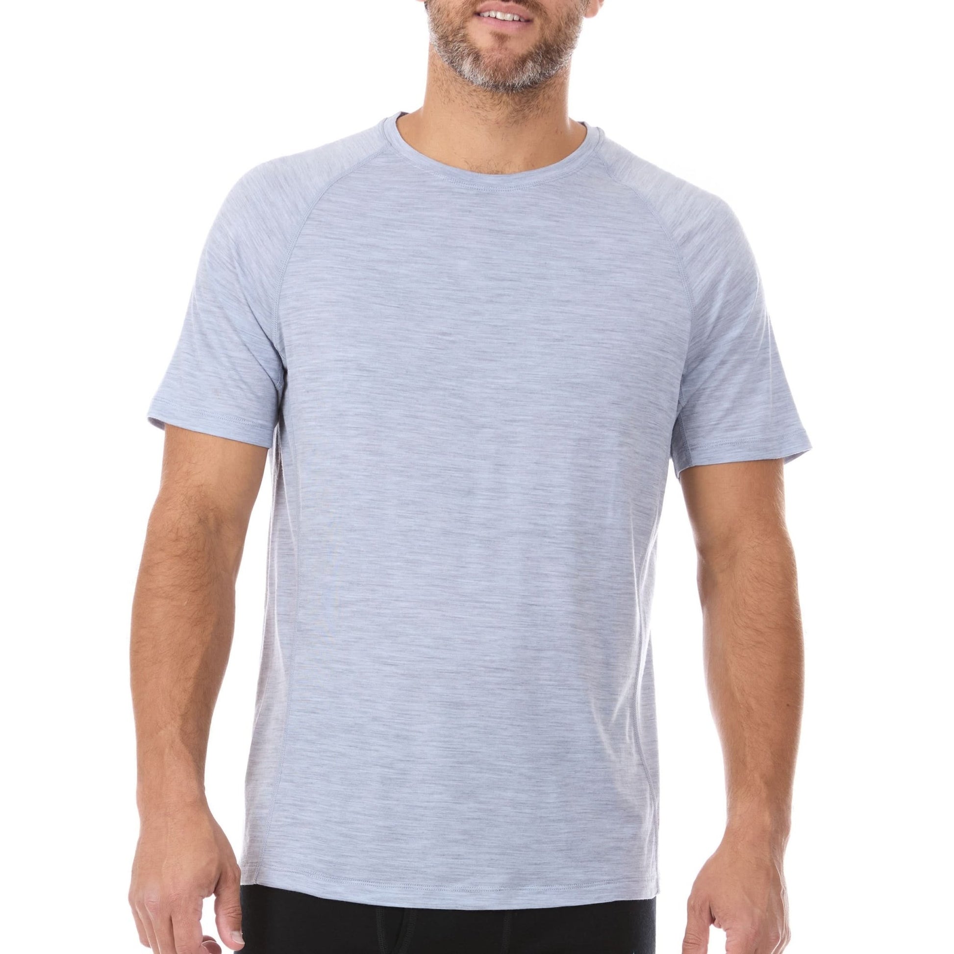 Microweight Men's Wool T Shirt - Woolverino - Wander Together Outfitters
