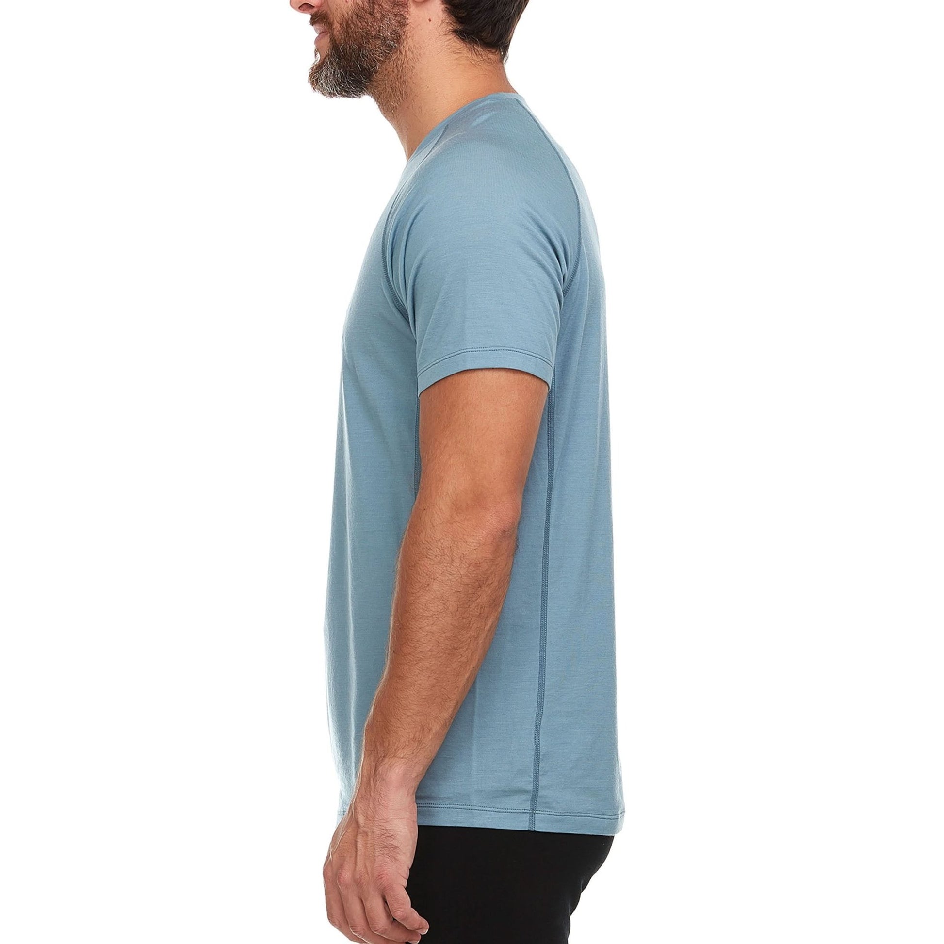 Microweight Men's Wool T Shirt - Woolverino - Wander Together Outfitters