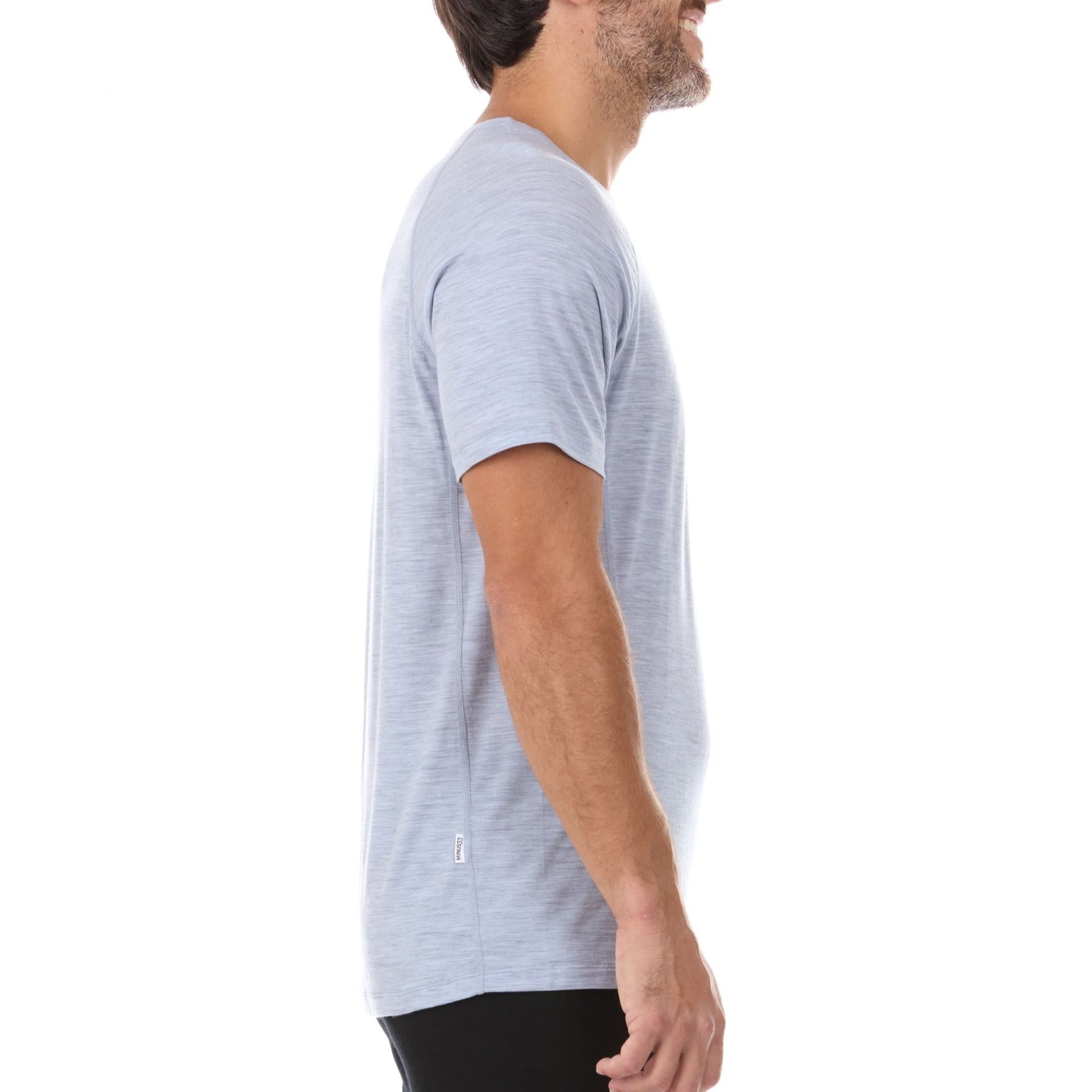Microweight Men's Wool T Shirt - Woolverino - Wander Together Outfitters