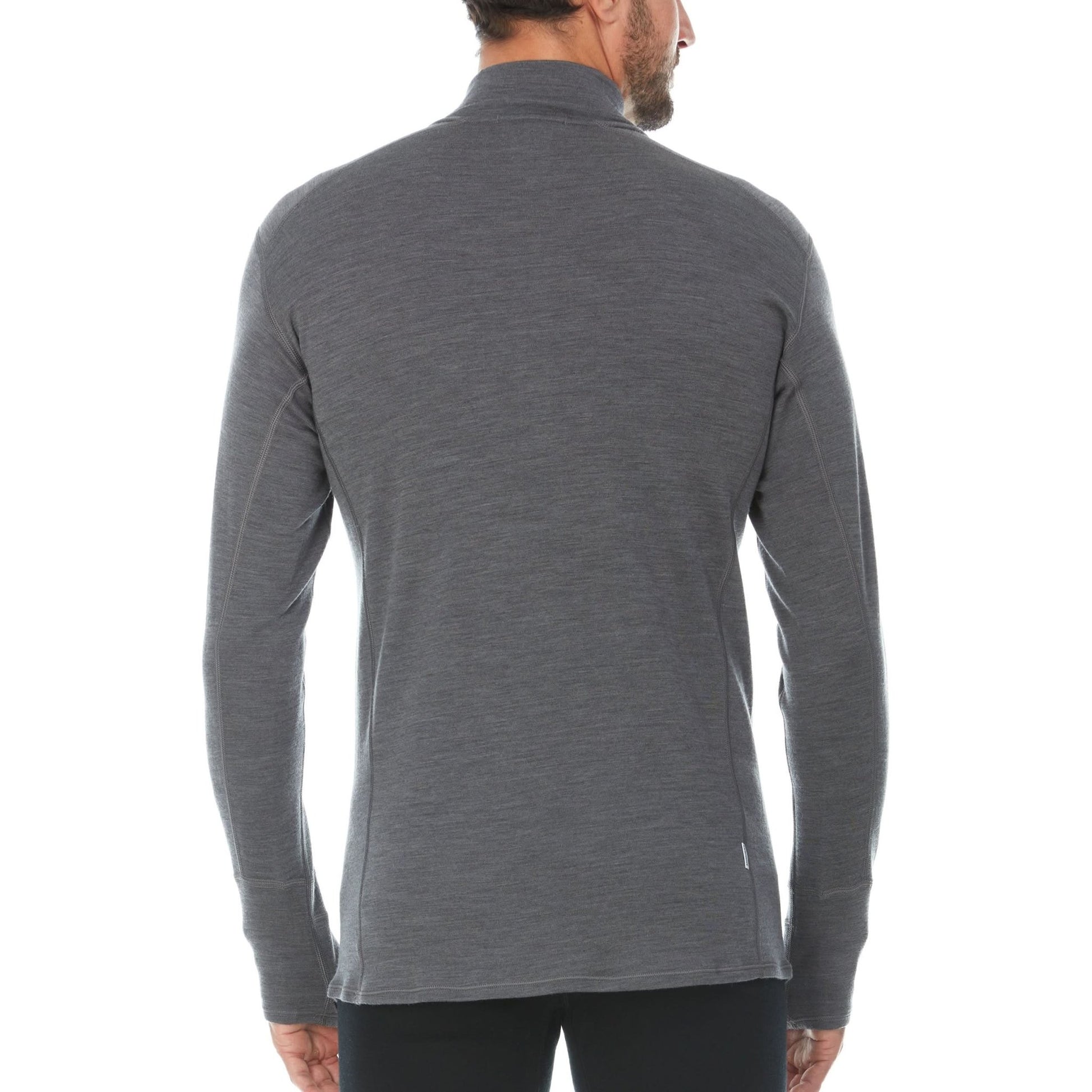 Midweight Men's Wool 1/4 Zip - 100% Merino Wool - Wander Together Outfitters