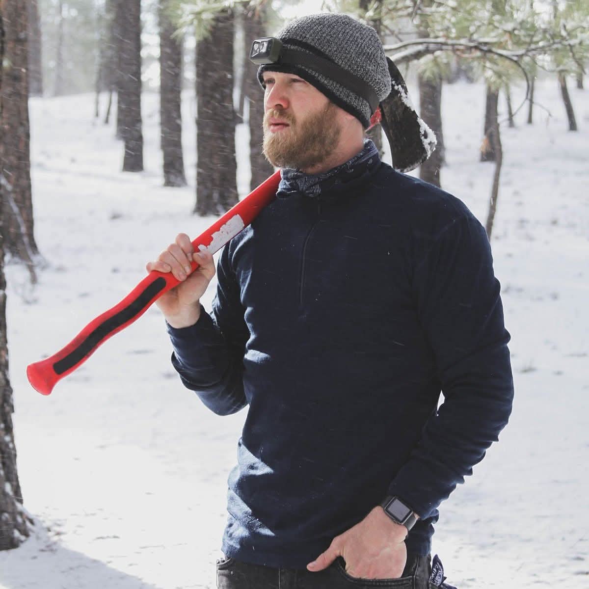Midweight Men's Wool 1/4 Zip - 100% Merino Wool - Wander Together Outfitters