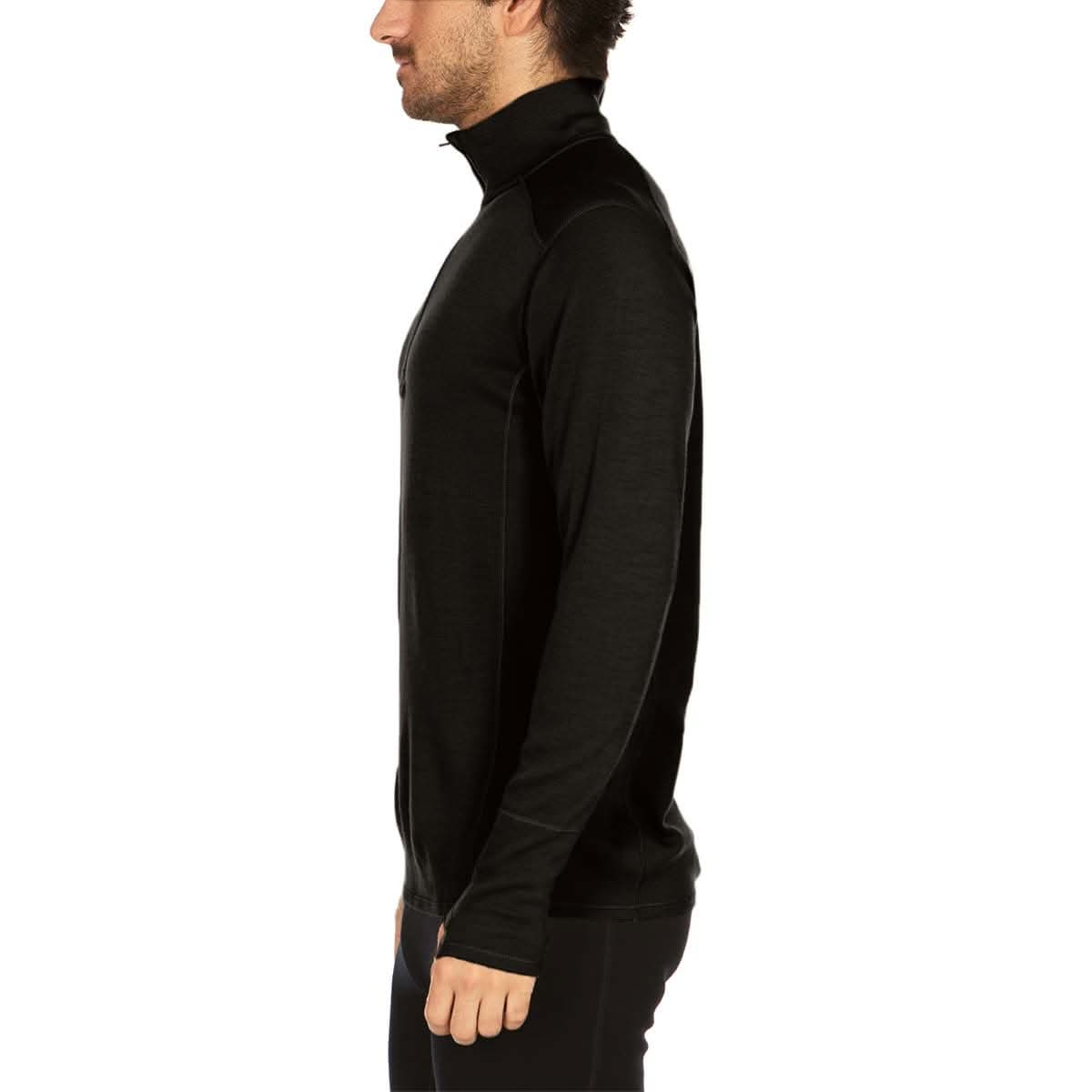 Midweight Men's Wool 1/4 Zip - 100% Merino Wool - Wander Together Outfitters