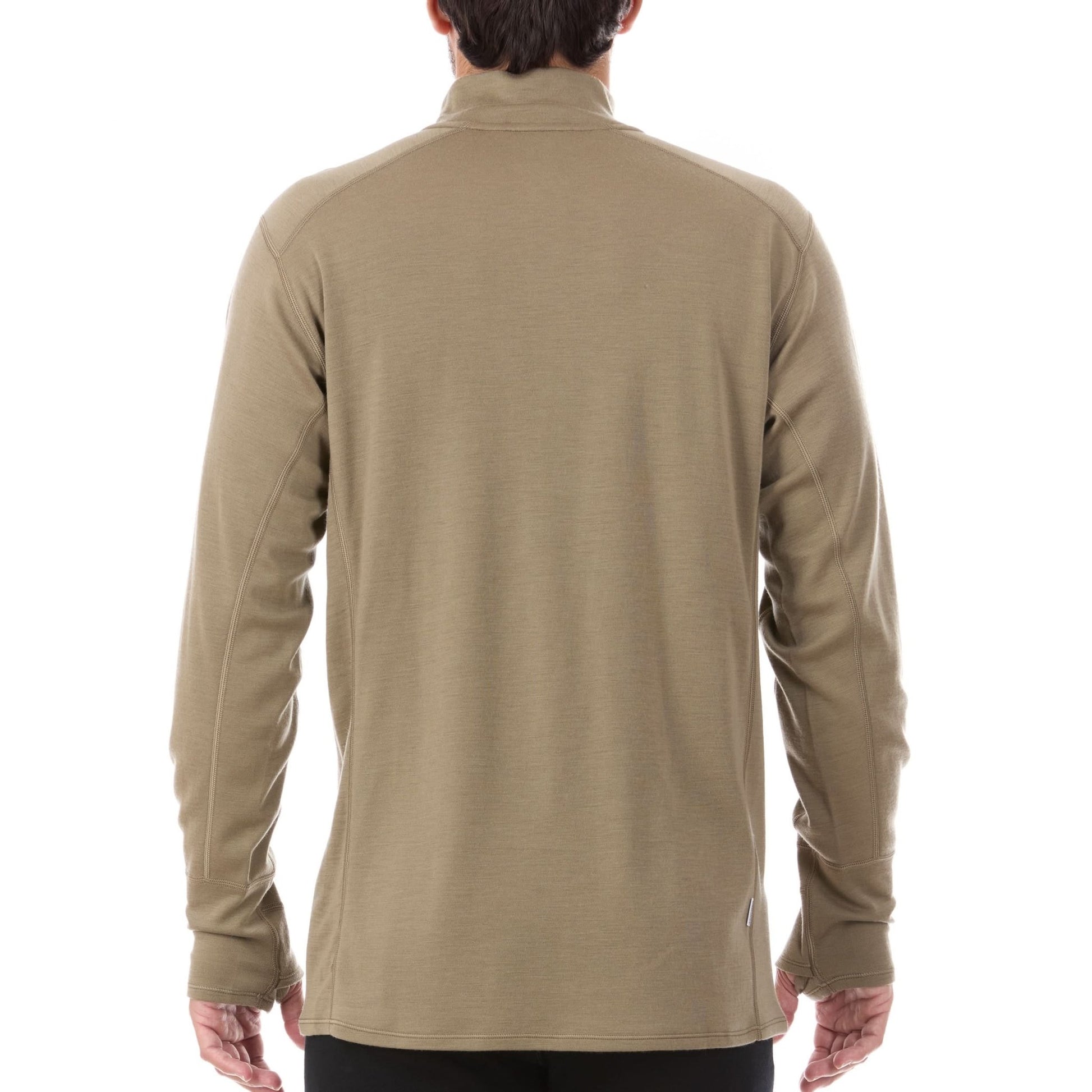 Midweight Men's Wool 1/4 Zip - 100% Merino Wool - Wander Together Outfitters