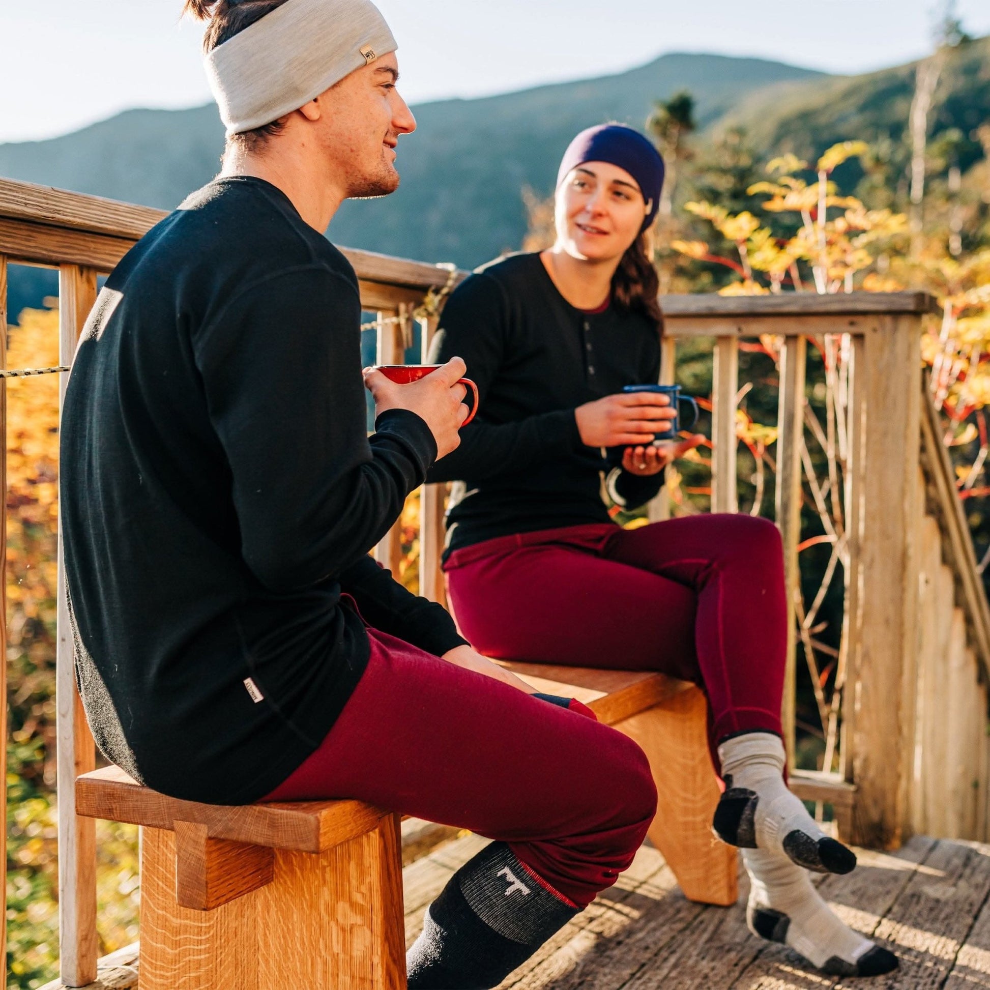 Midweight Men's Wool Bottom Thermal Base Layer - 100% Merino Wool - Wander Together Outfitters