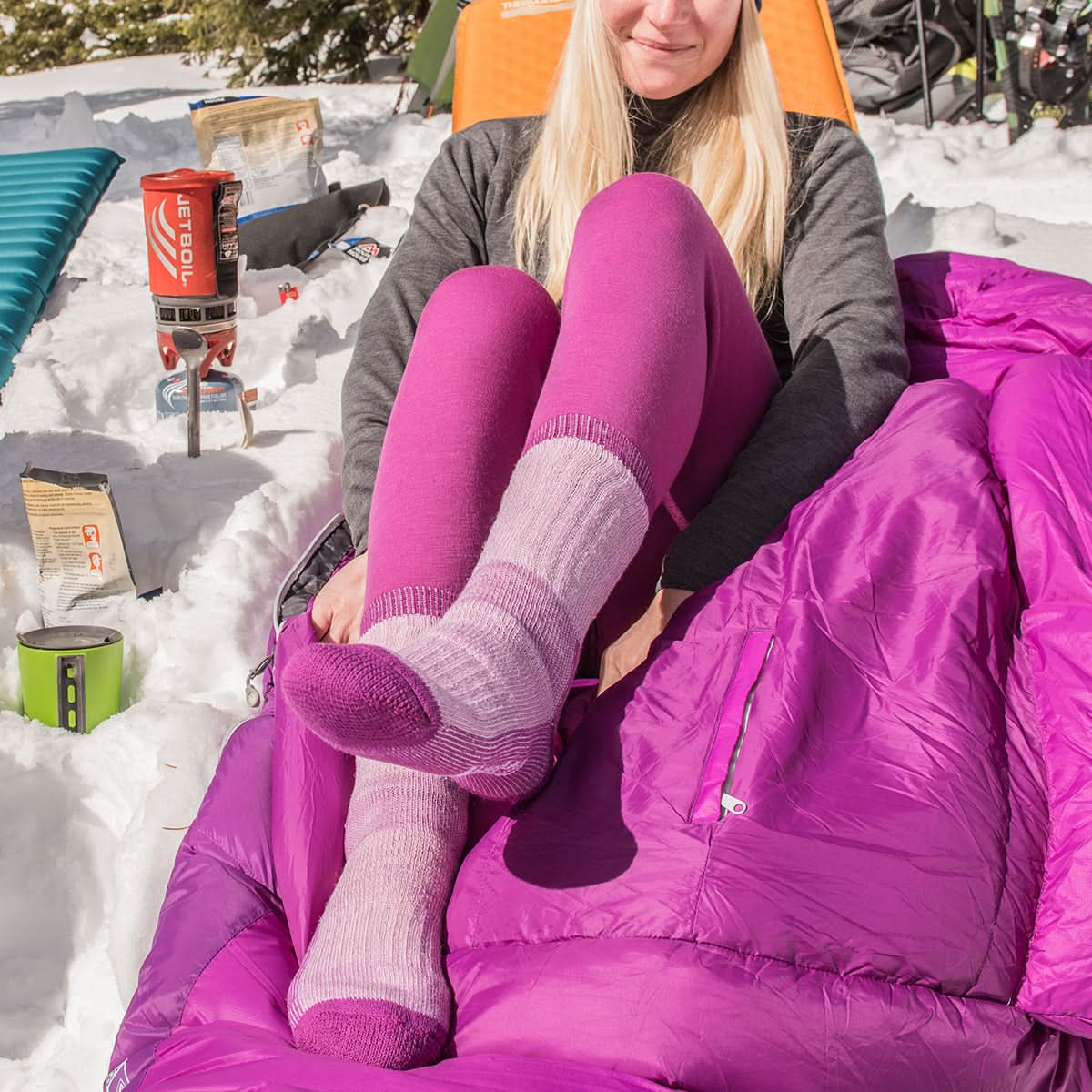Midweight Wool Hiker Socks - Wander Together Outfitters