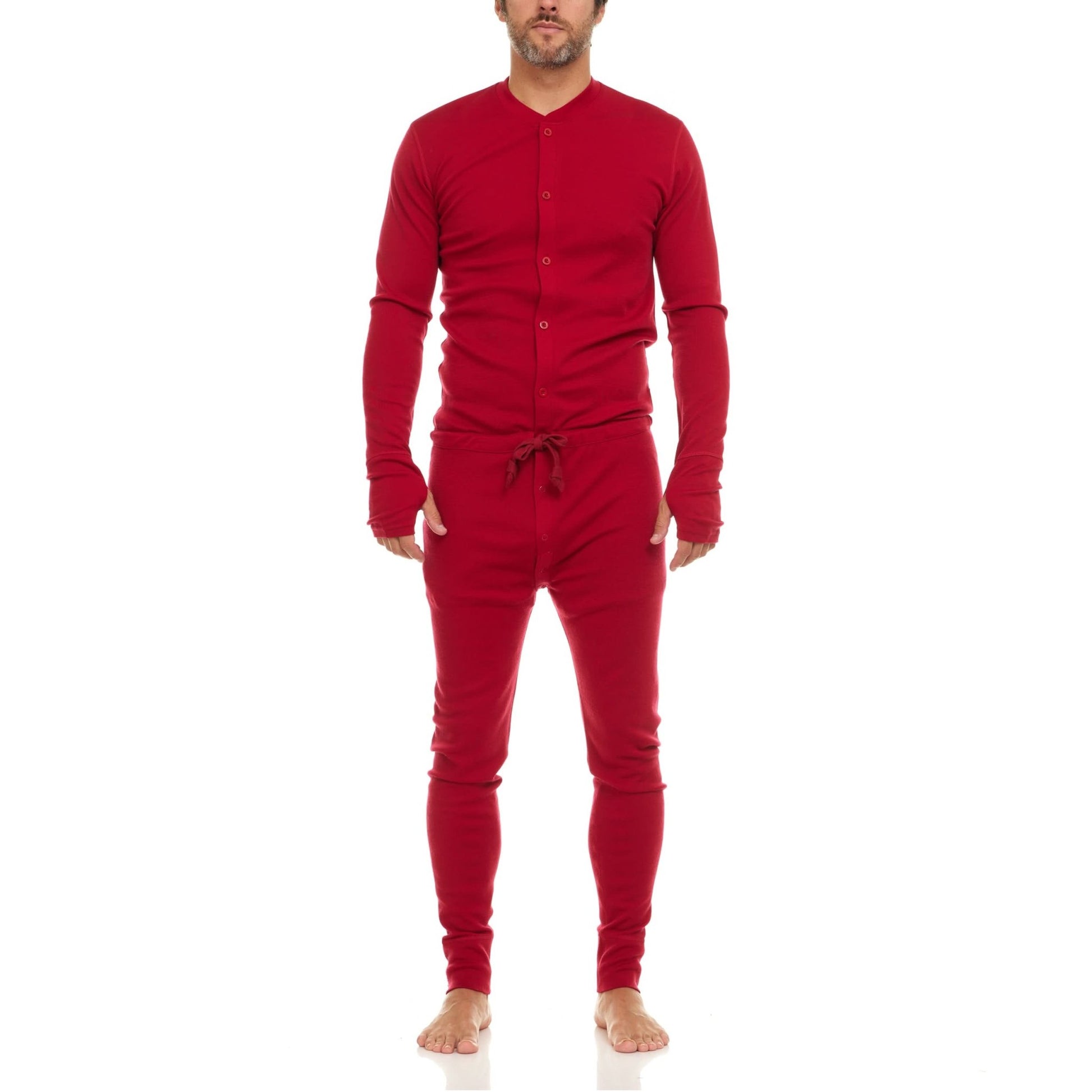 Midweight Wool Union Suit - 100% Merino Wool - Wander Together Outfitters