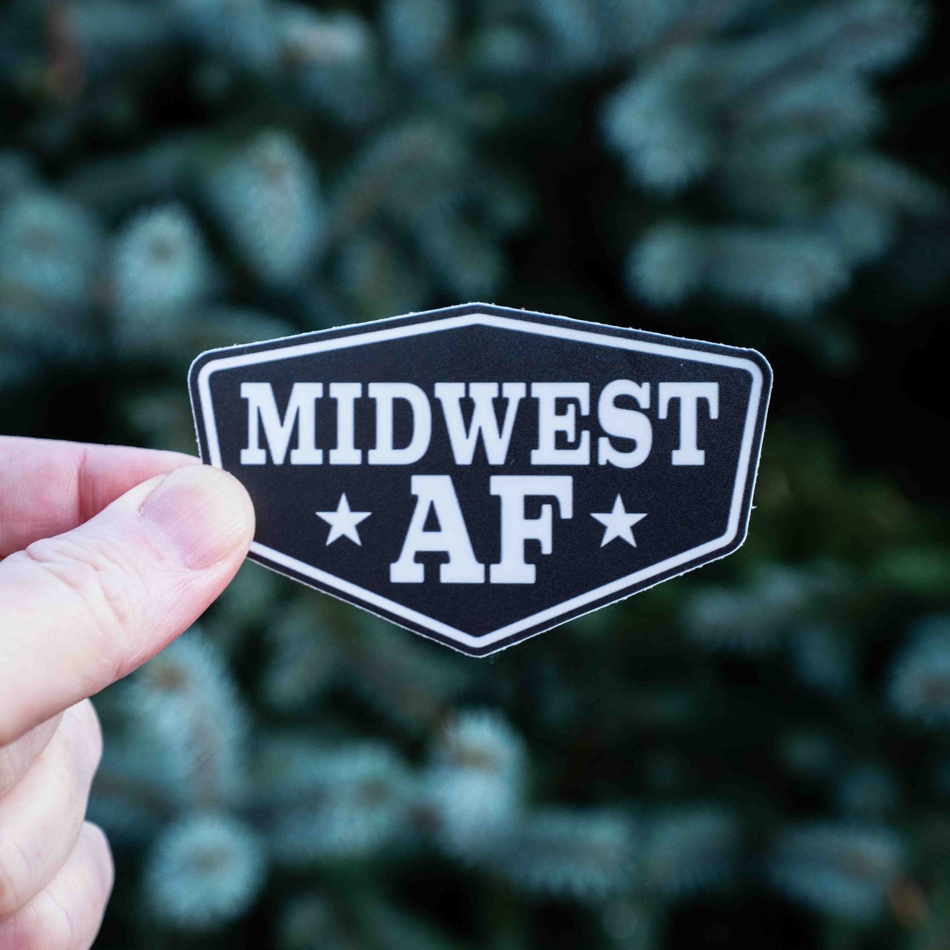 “Midwest AF” Vinyl Sticker - Wander Together Outfitters