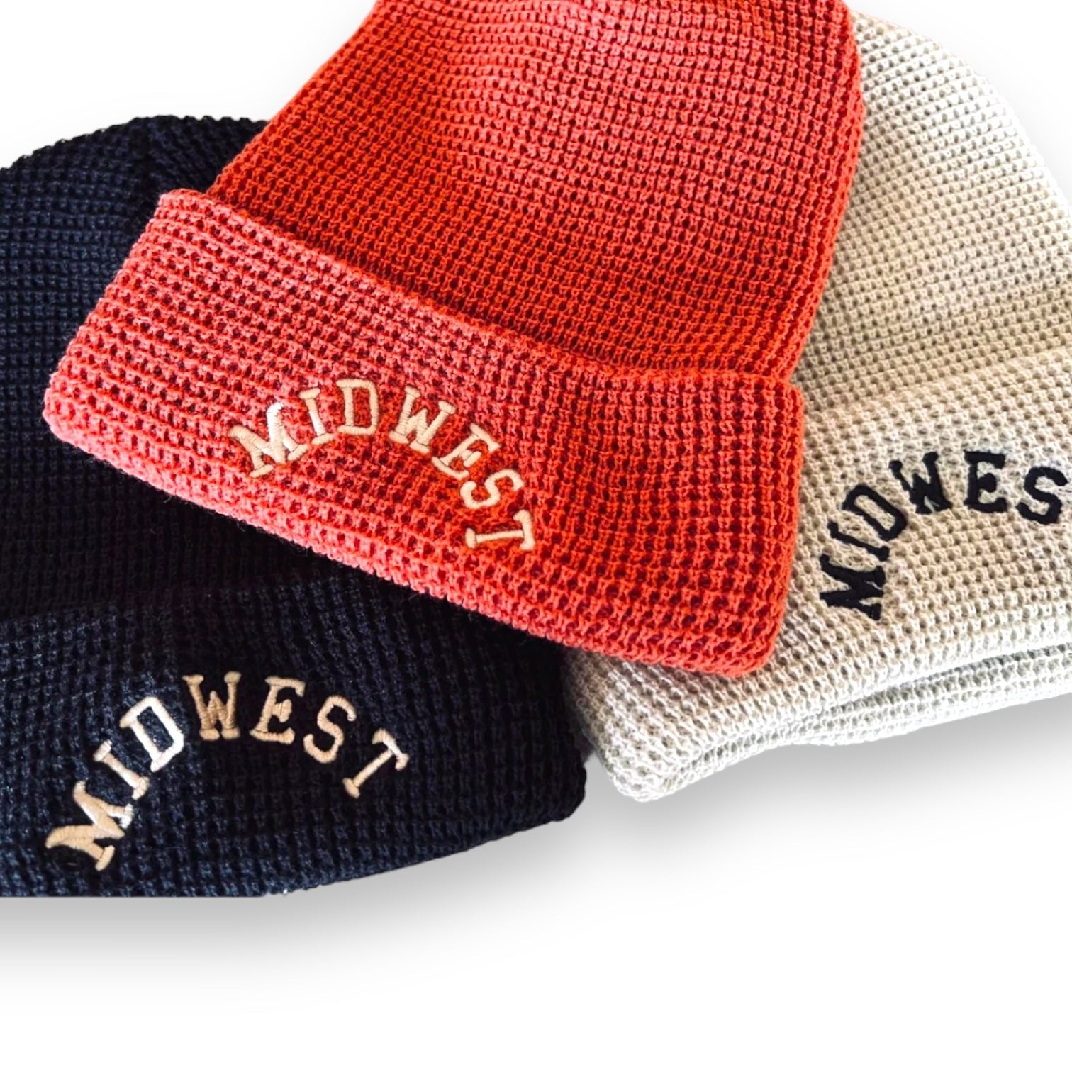 “Midwest” Embroidered Unisex Beanie - Wander Together Outfitters