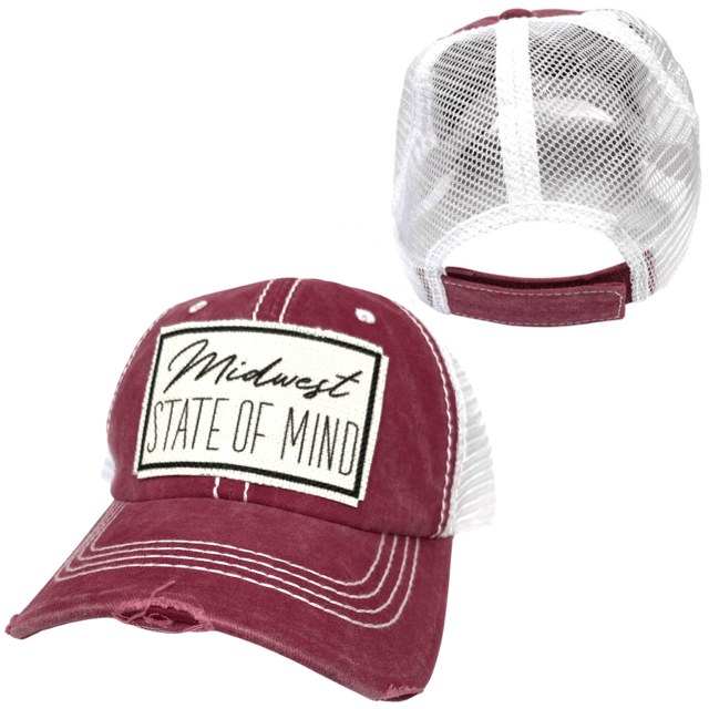 "Midwest State of Mind" Unisex Cap - Wander Together Outfitters
